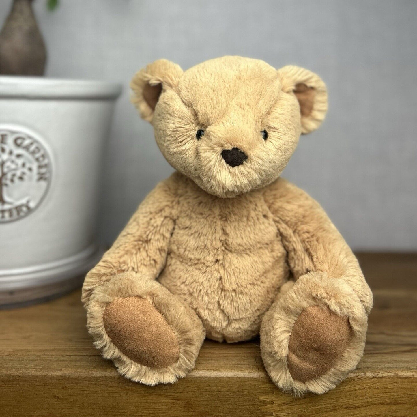John Lewis Small Honey Bear Beanie Bear (Jellycat Collaboration) Small Size 10”