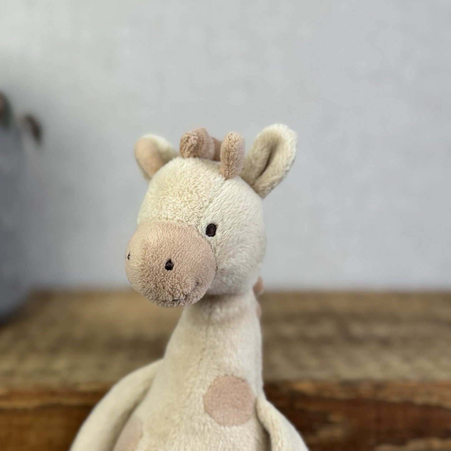 Jellycat Little Gentle Giraffe Rattle - Small Giraffe Rattle Plush Toy 9"