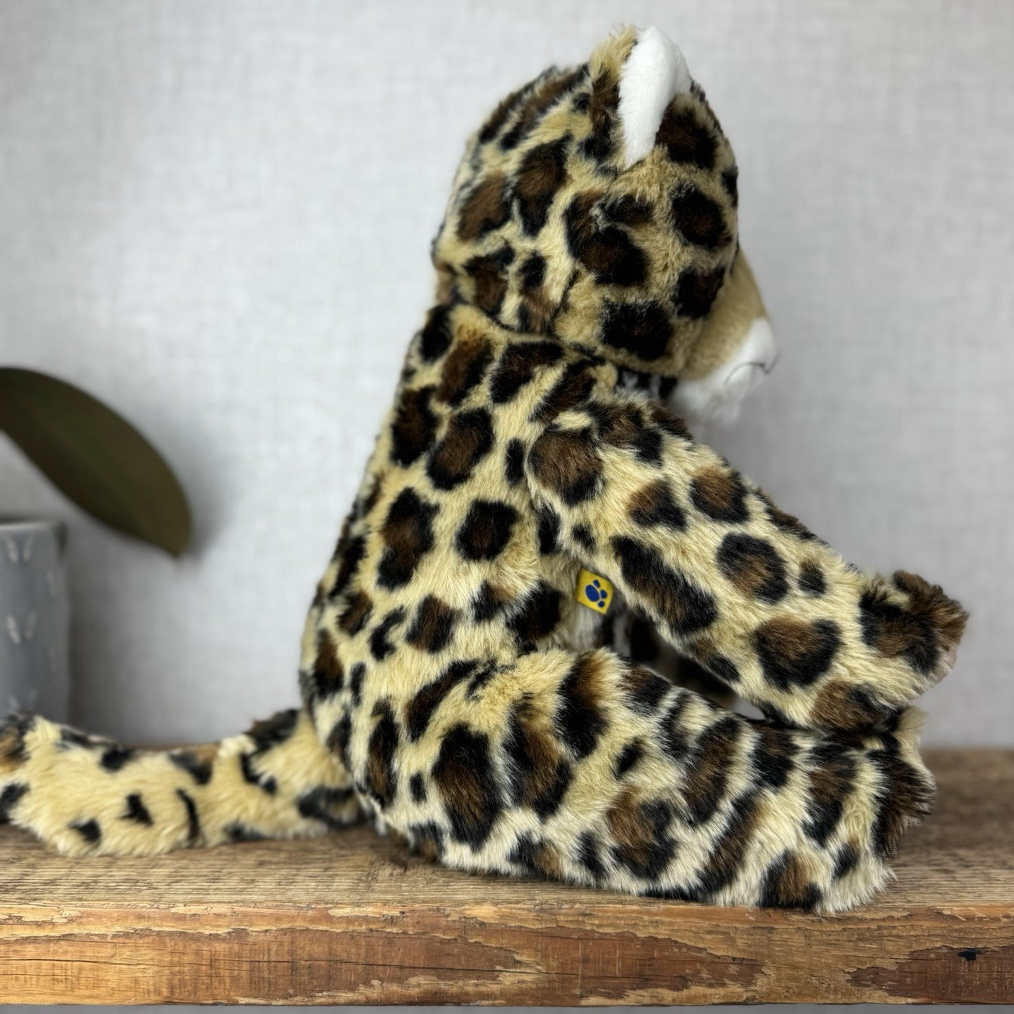 Build A Bear WWF Leopard Cheetah Plush Stuffed Animal 2012 World Wildlife 12"