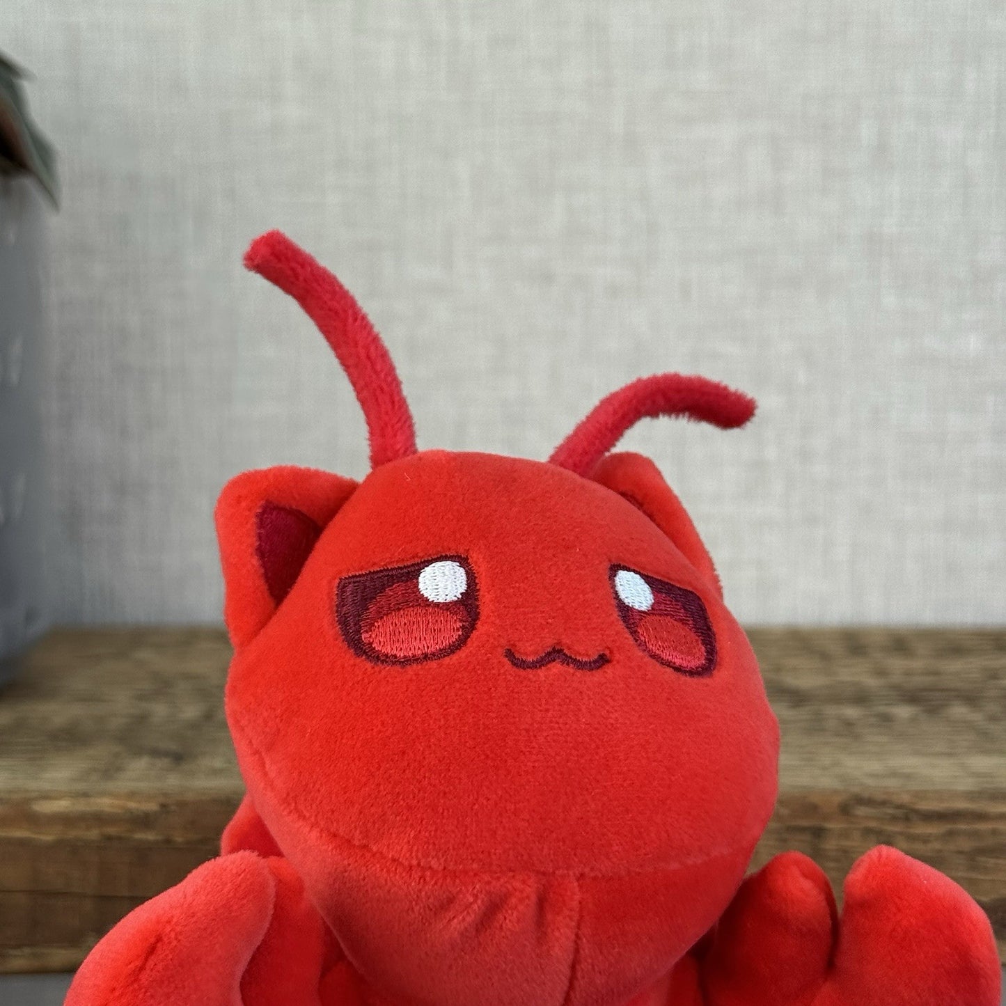 Aphmau MeeMeows Lobster Cat - Red Sea Creature Mystery Plush Toy Collectible 5”