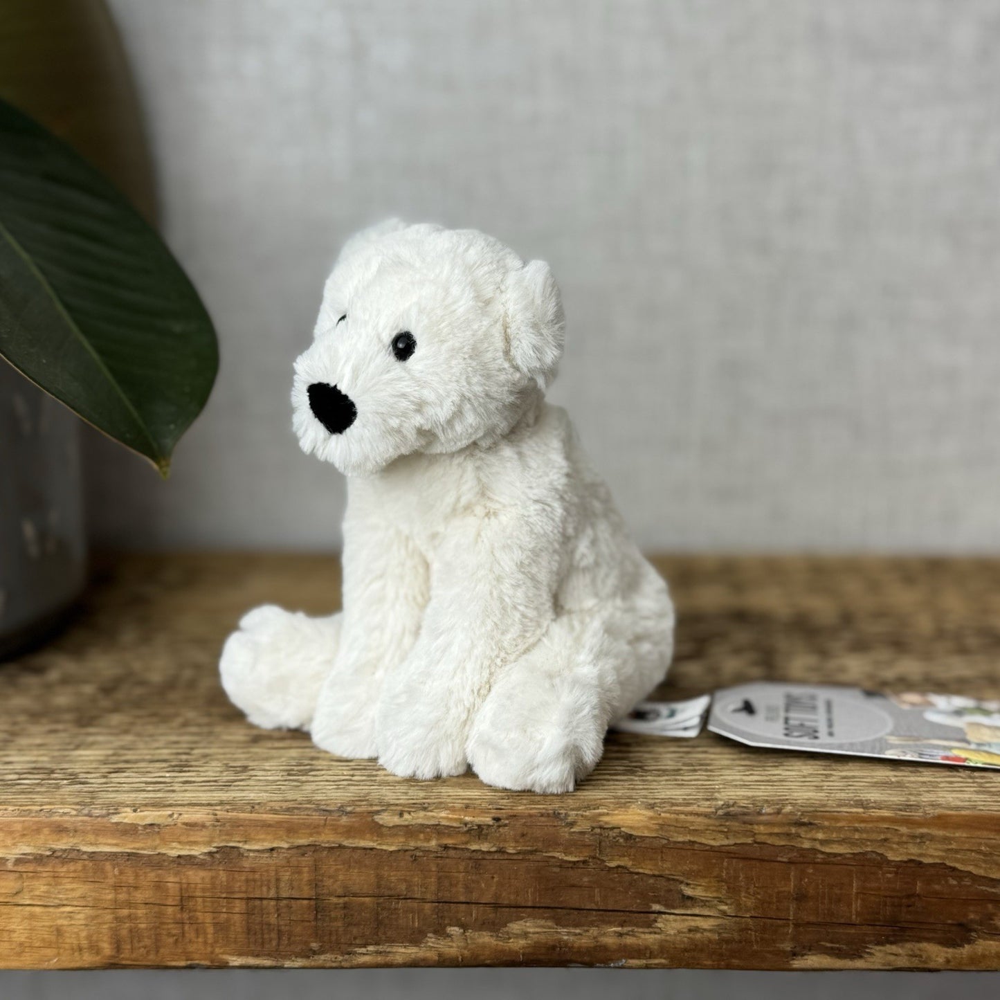 Jellycat Tiny Perry Polar Bear Tiny White Bear - Pocket Pal Plush Mini Beanie 5”