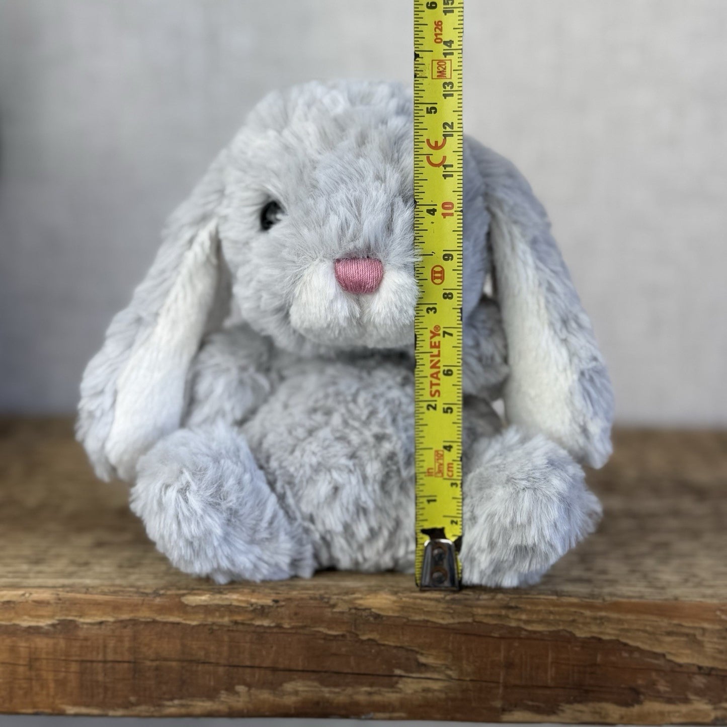 Jellycat Silver Yummy Bunny - Tiny Light Grey Bunny Rabbit New With Tags 6"