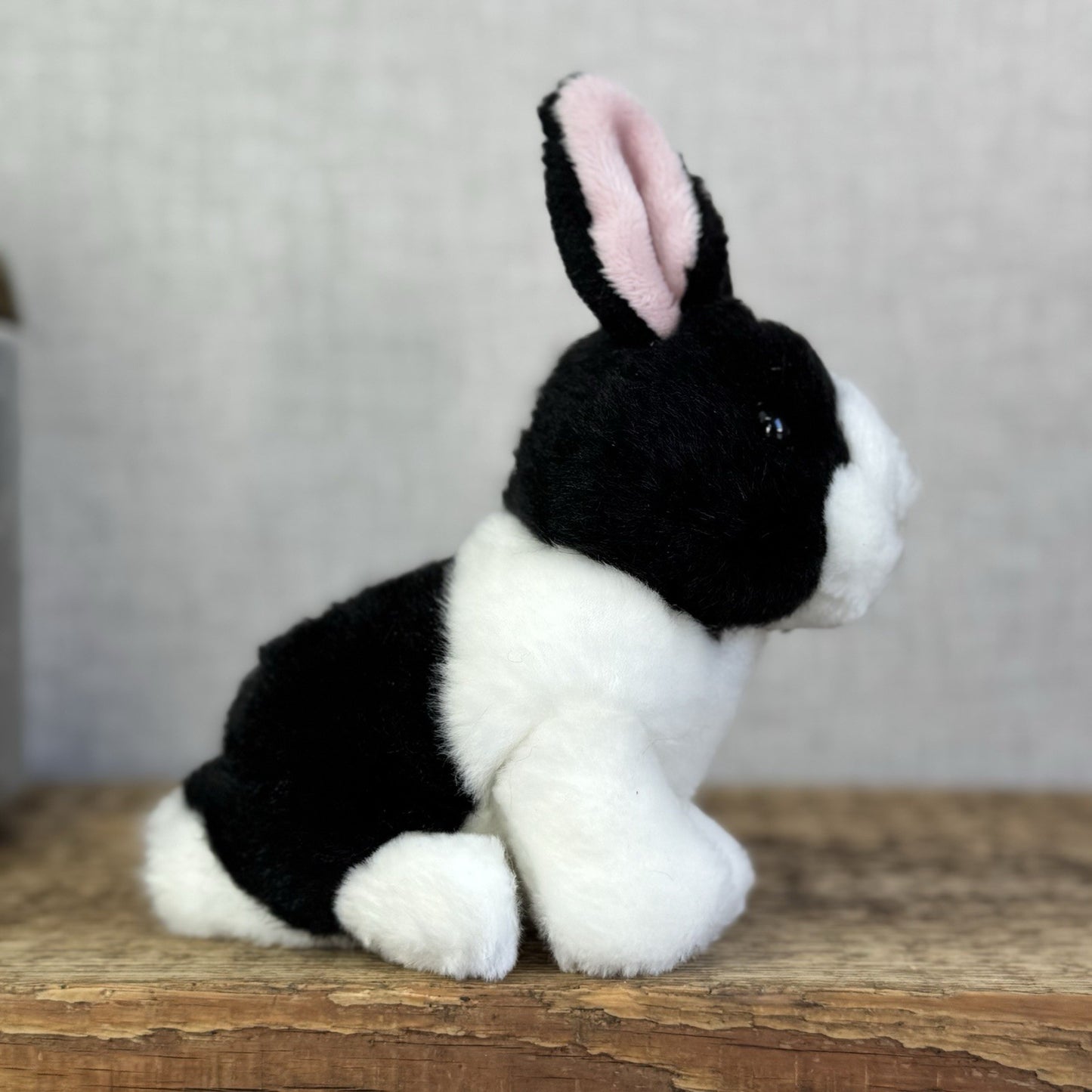 Wilberry Soft Toy Mini Dutch Bunny - Mini Black/White Lop Bunn Soft Toy NWOT