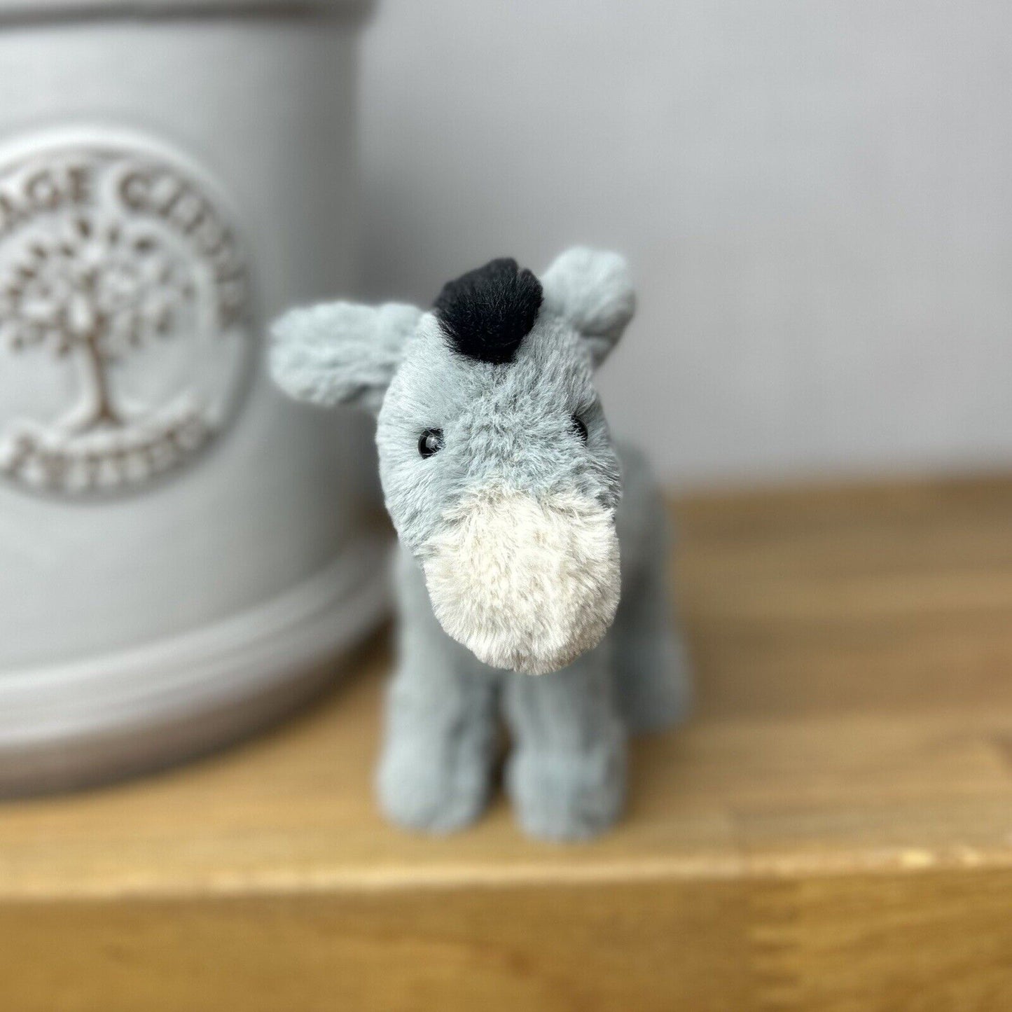 Jellycat Diddle Donkey - Jellycat Diddle - Tiny Donkey Jellycat - Tiny (m)