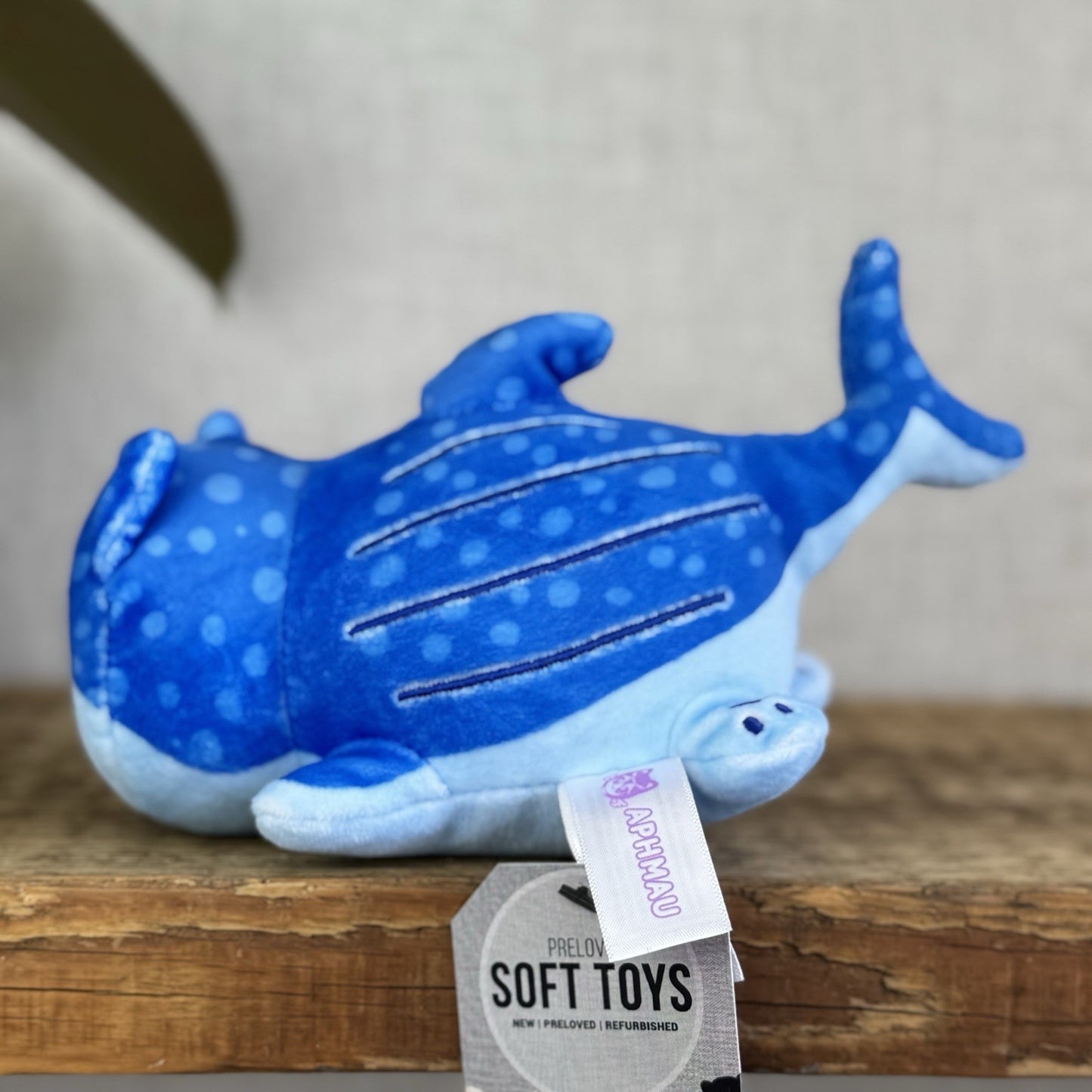 Aphmau MeeMeows - Sealife Litter Plush Whale Cat Blue Kawaii Cute 6"