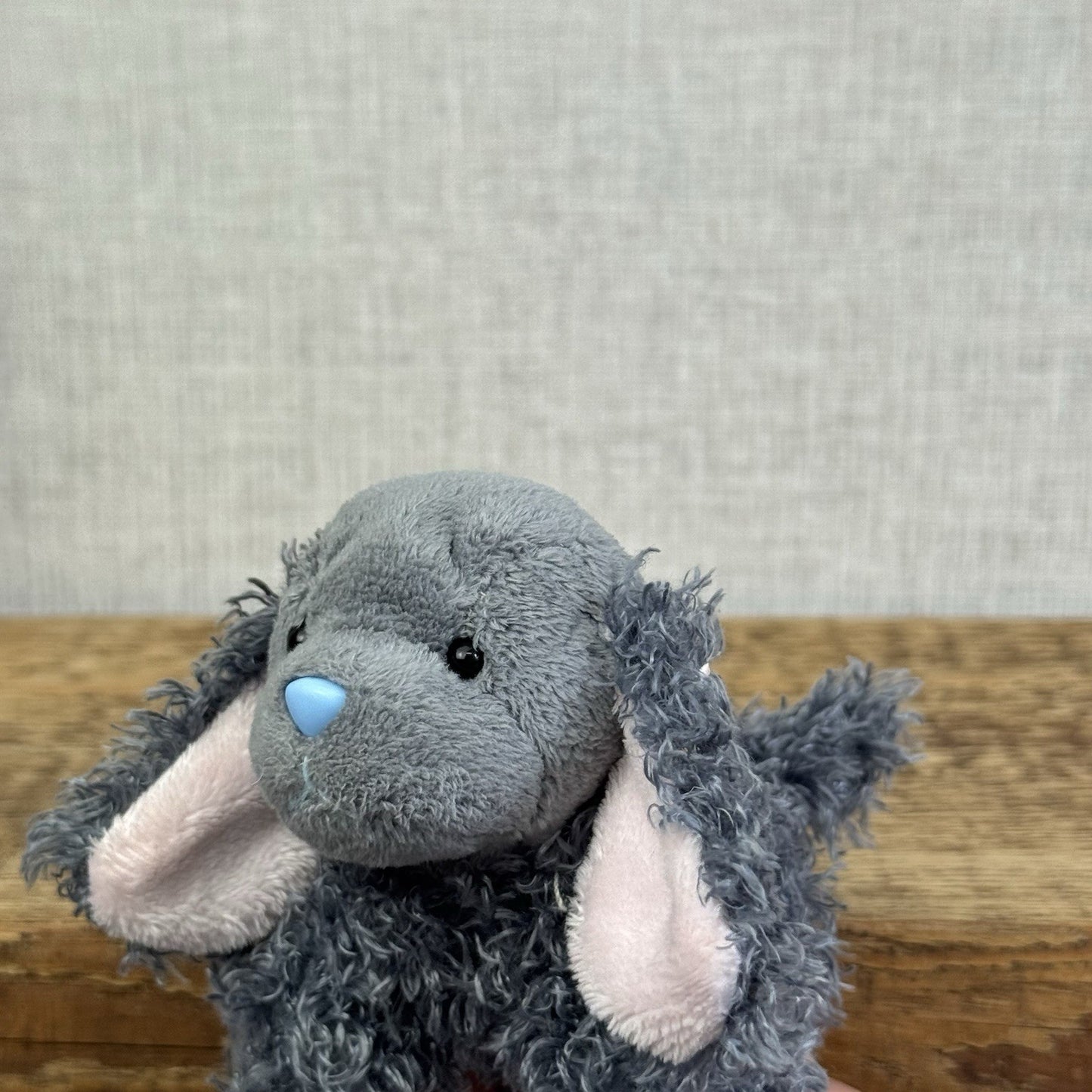 Blue Nose Friends Bixie Cocker Spaniel #113 - Mini Grey Fluffy Beanbag Dog Plush