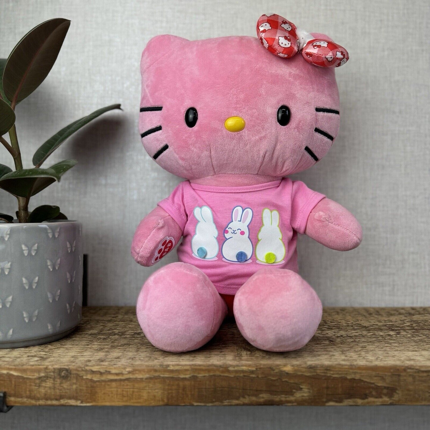 Build A Bear Hello Kitty Jolly Holly - Pink BAB hello Kitty Sanrio Collectible