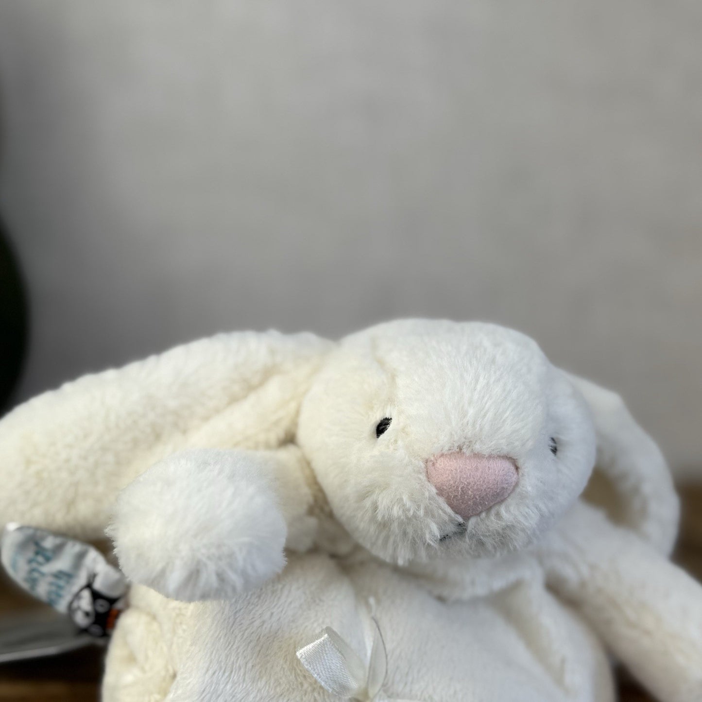 Jellycat The Little White Company Lovey - Cream Bunny Comforter Square Plush 12"