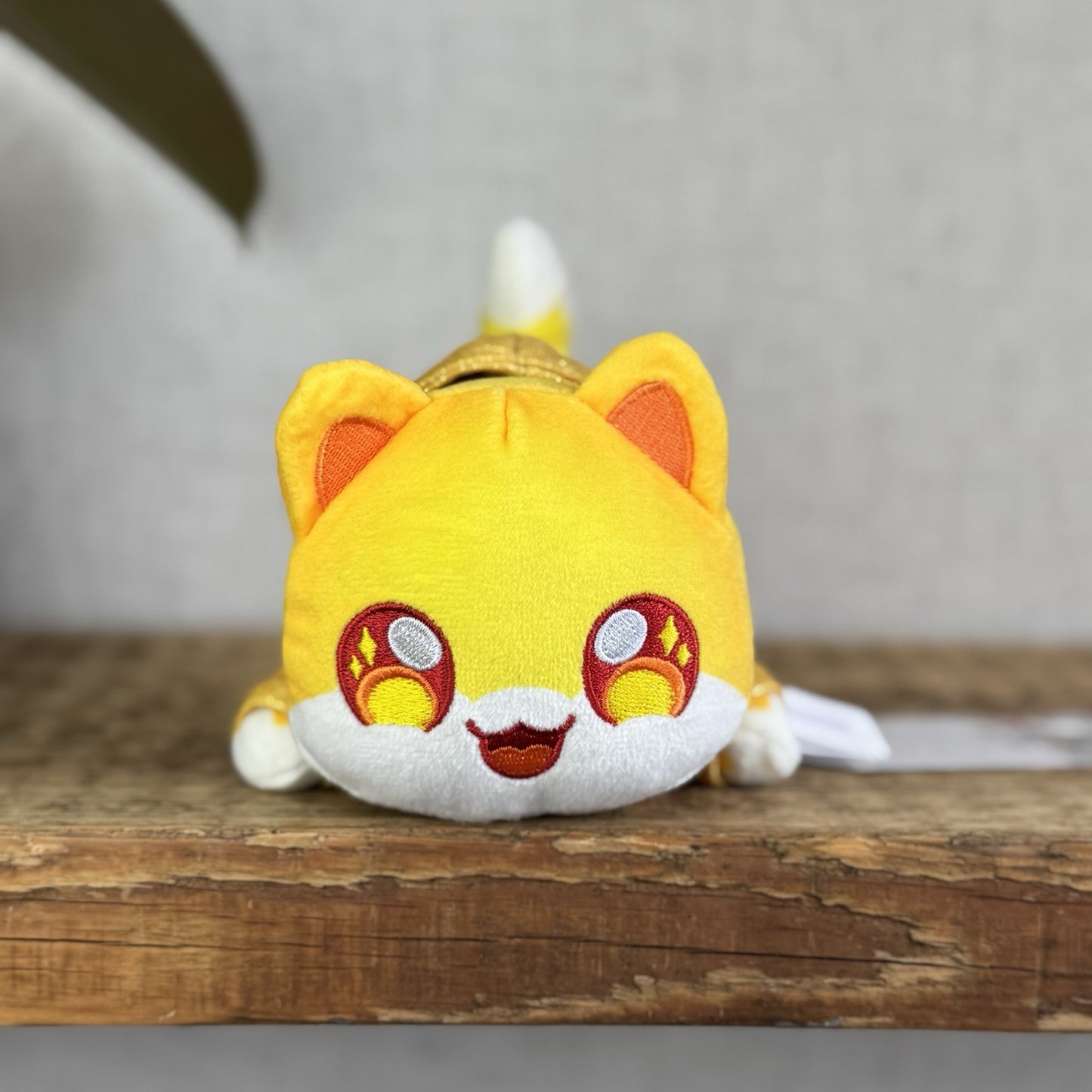 Aphmau MeeMeows - Noi Yellow Cat Glitter Edition Yellow Hooded Cute 6"