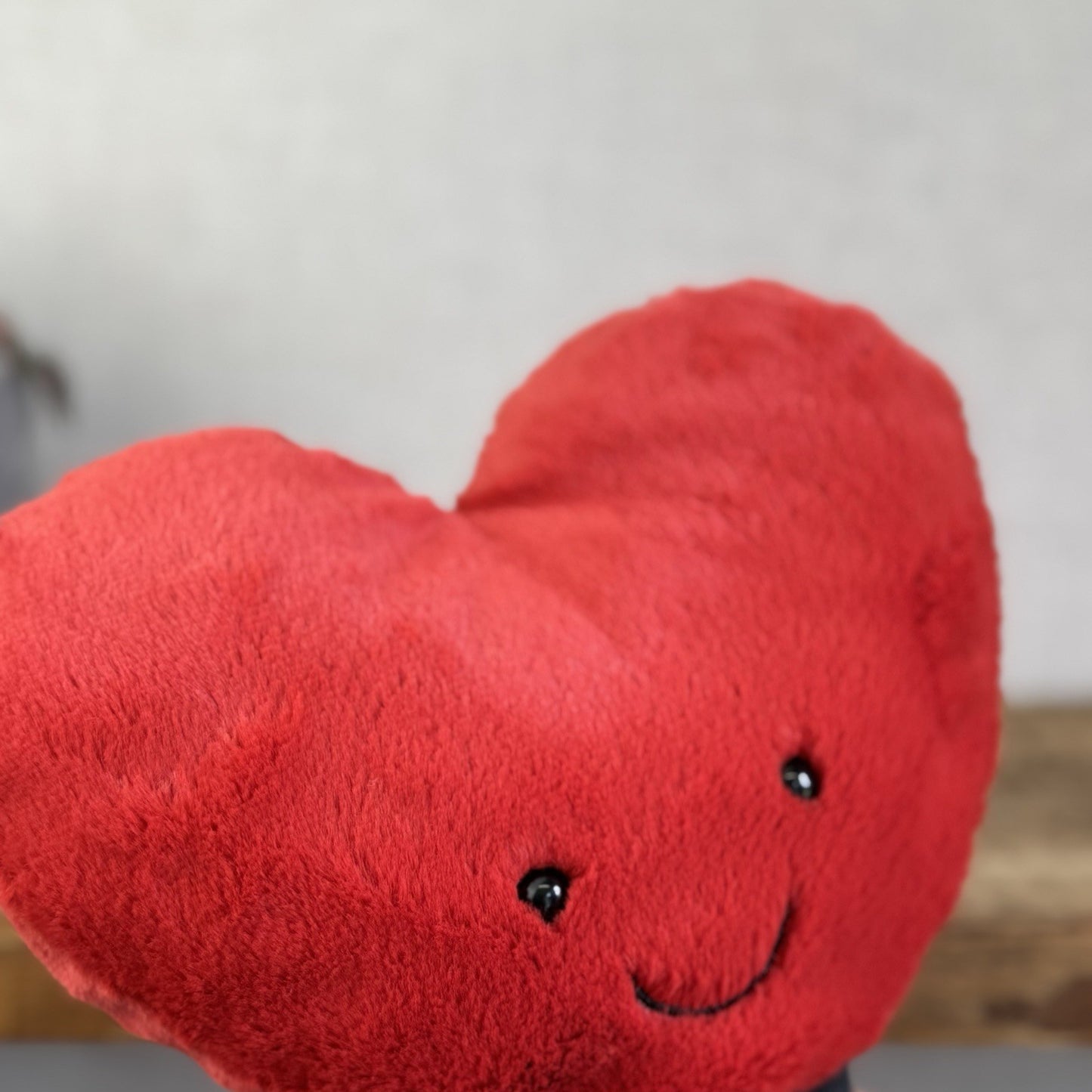 Jellycat Amuseable Red Heart - Larger Heart Beanie Plush Valentine 8"