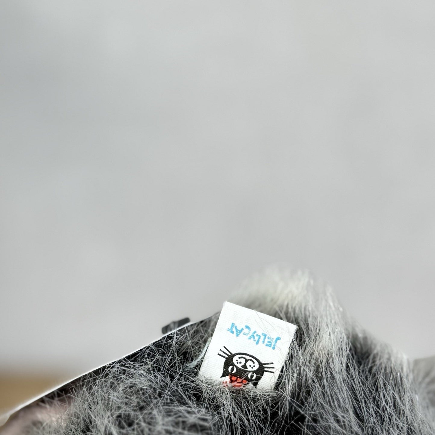 Jellycat Puffball Mouse - Fluffy Grey Ball Mouse Soft Toy Vintage Retired 5"