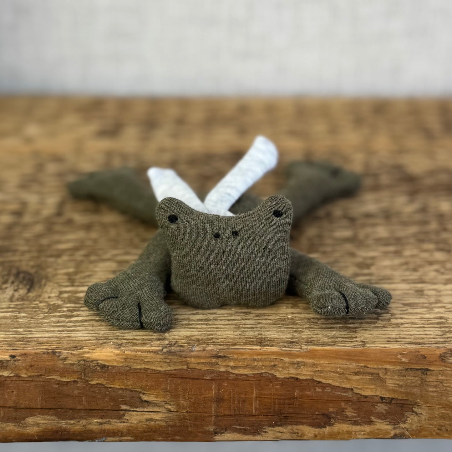 Cozy Critter Olive Frog - Available Friday 4th July