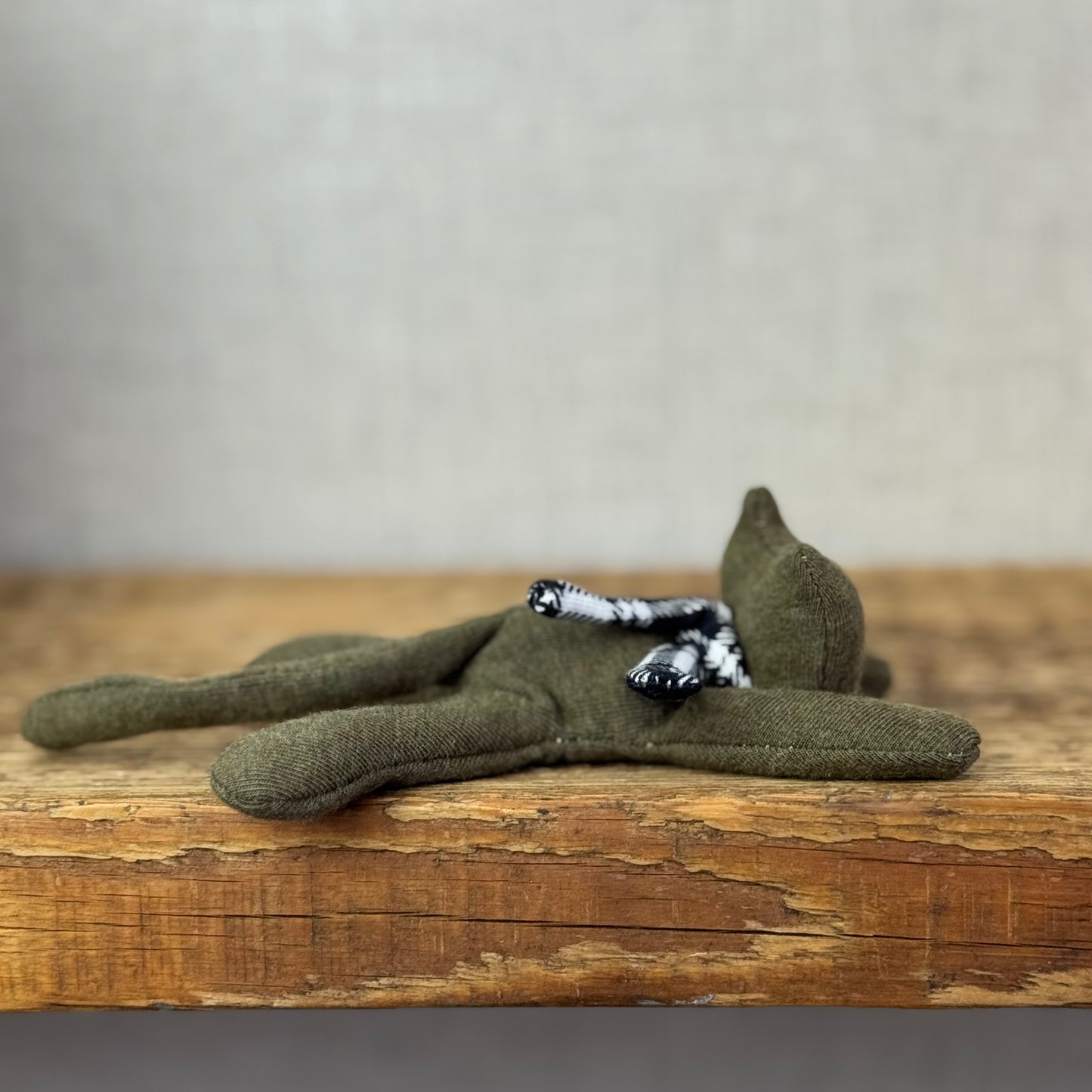 Handmade Olive Cozy Kitten