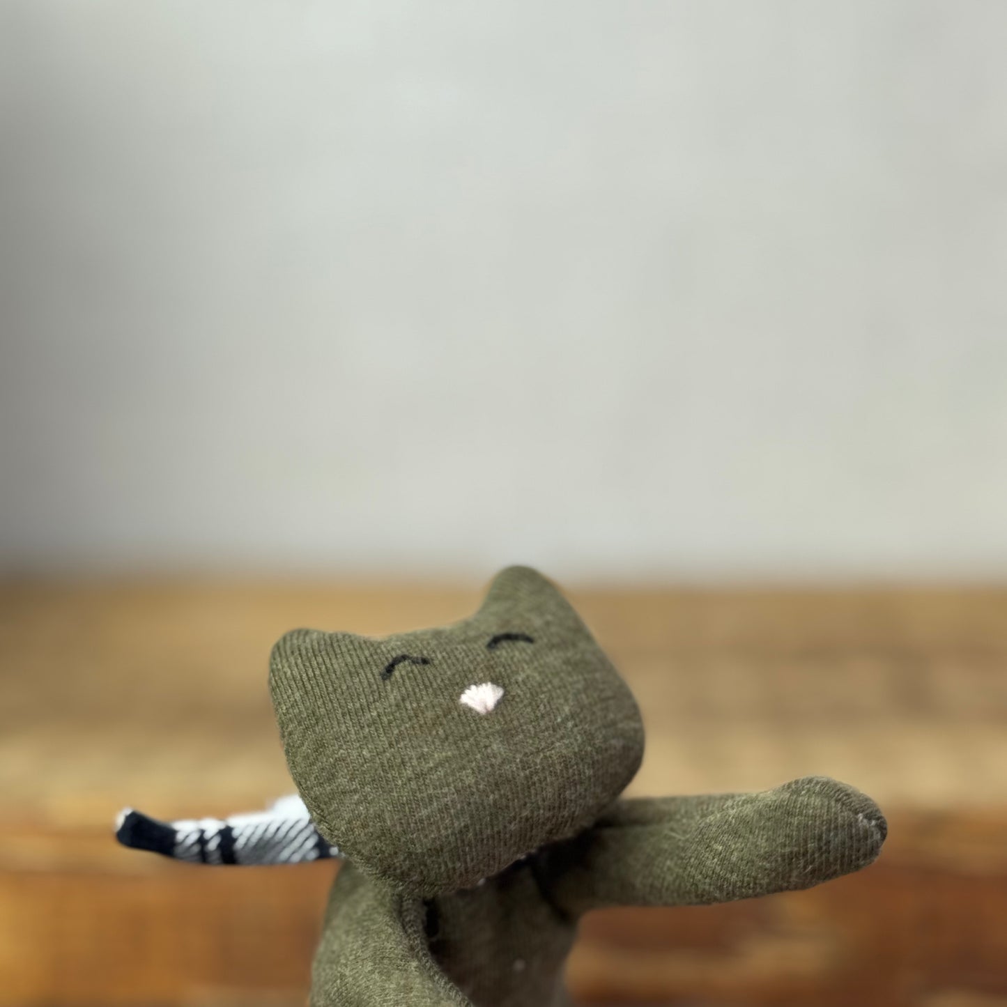 Handmade Olive Cozy Kitten