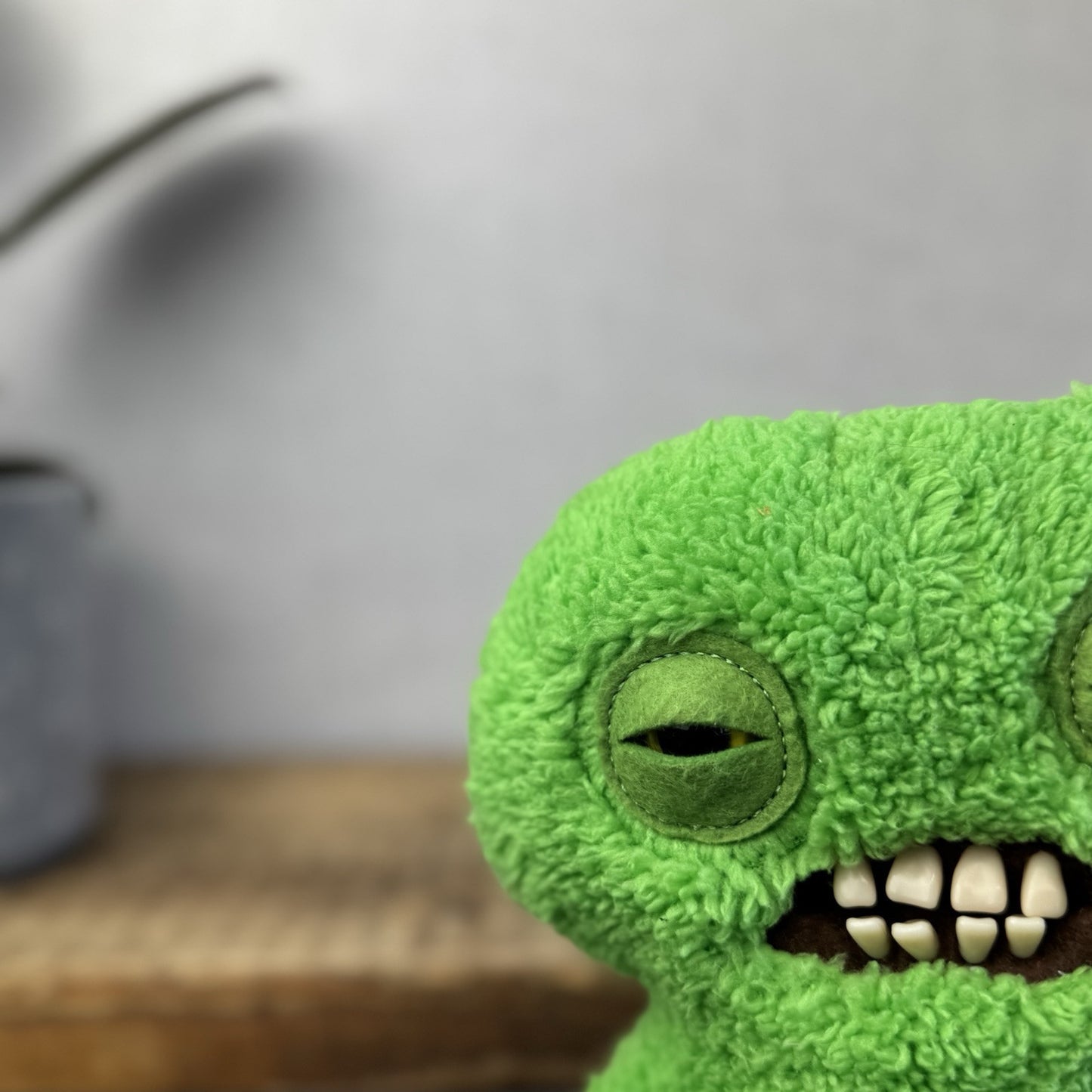 Fuggler Snuggler Edition - Squidge Green Funny Ugly Monster Bright Green Soft