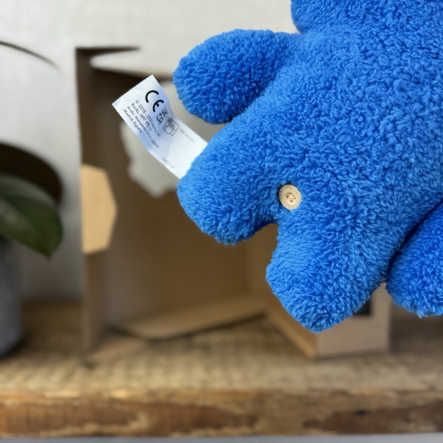 Fuggler Stinkface - Blue Snuggler Edition Fur Snuggly Funny Fuggler With Box