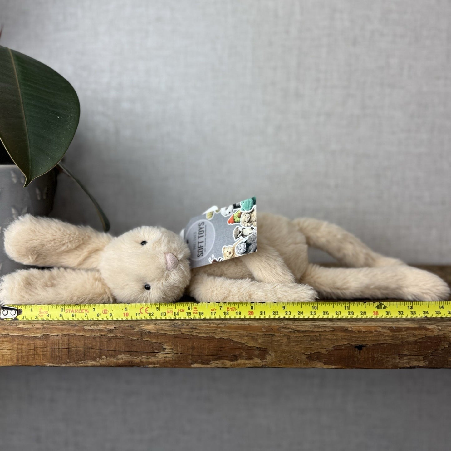 Jellycat Sweetie Bunny - Jellycat Fluffy Bunny Medium Rare Retired 12” (#2)