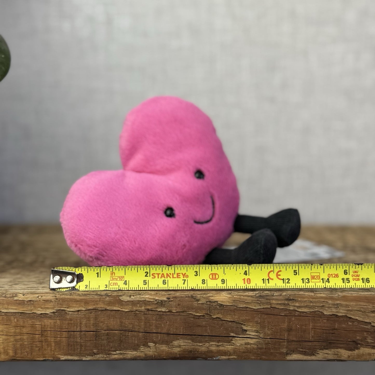 Jellycat Amuseable Pink Heart - Small Heart Jellycat - Jellycat Heart - Small 4”