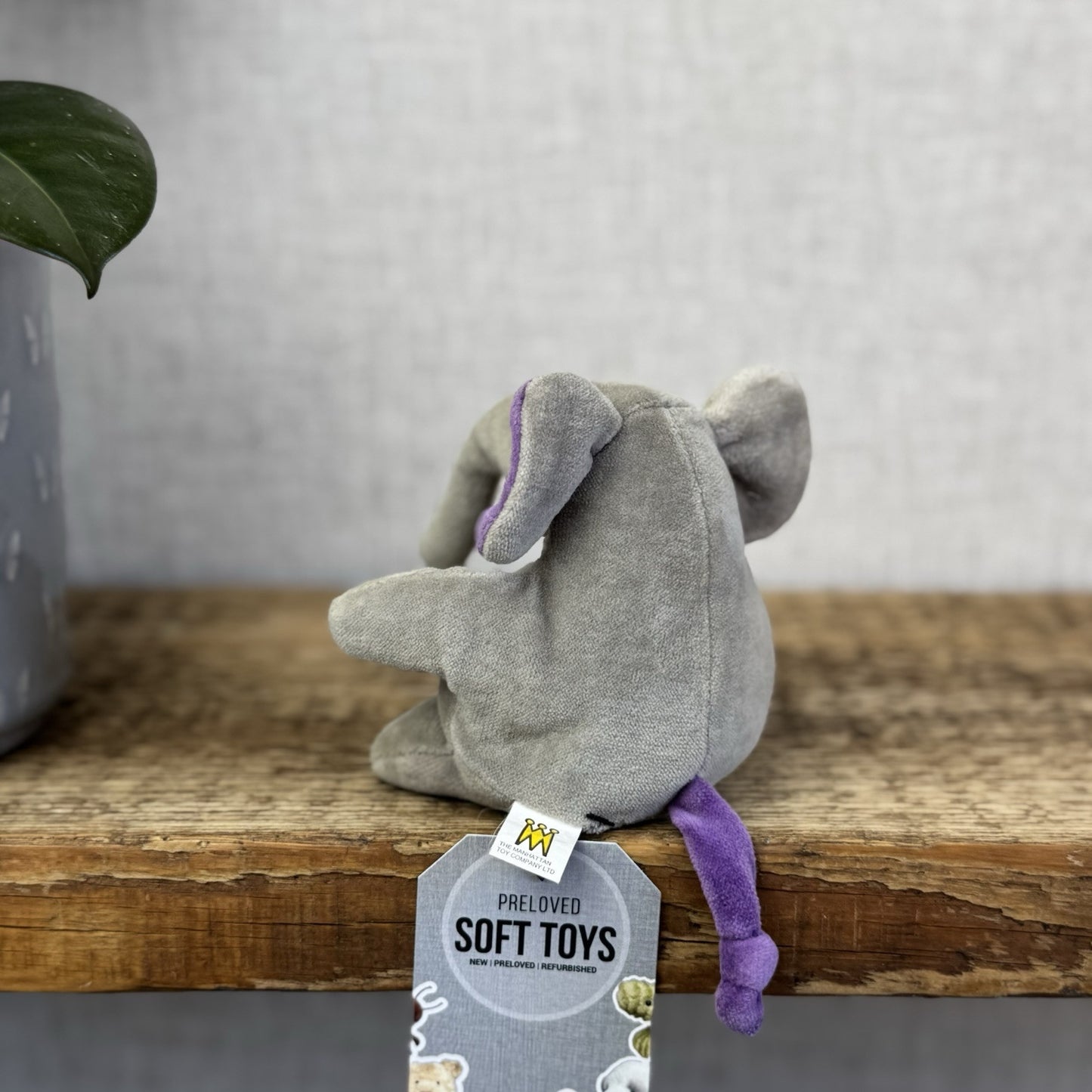 Manhattan Toy Company - Pudgie Elephant - New without Tags Vintage 4” (Jellycat)