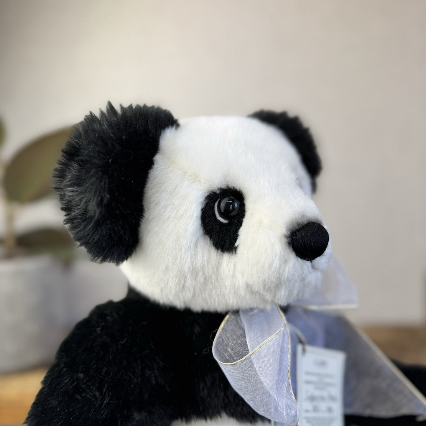 Deans Rag Book Bear Panda Limited Edition Sugarplum Panda Bear Super Soft 11”