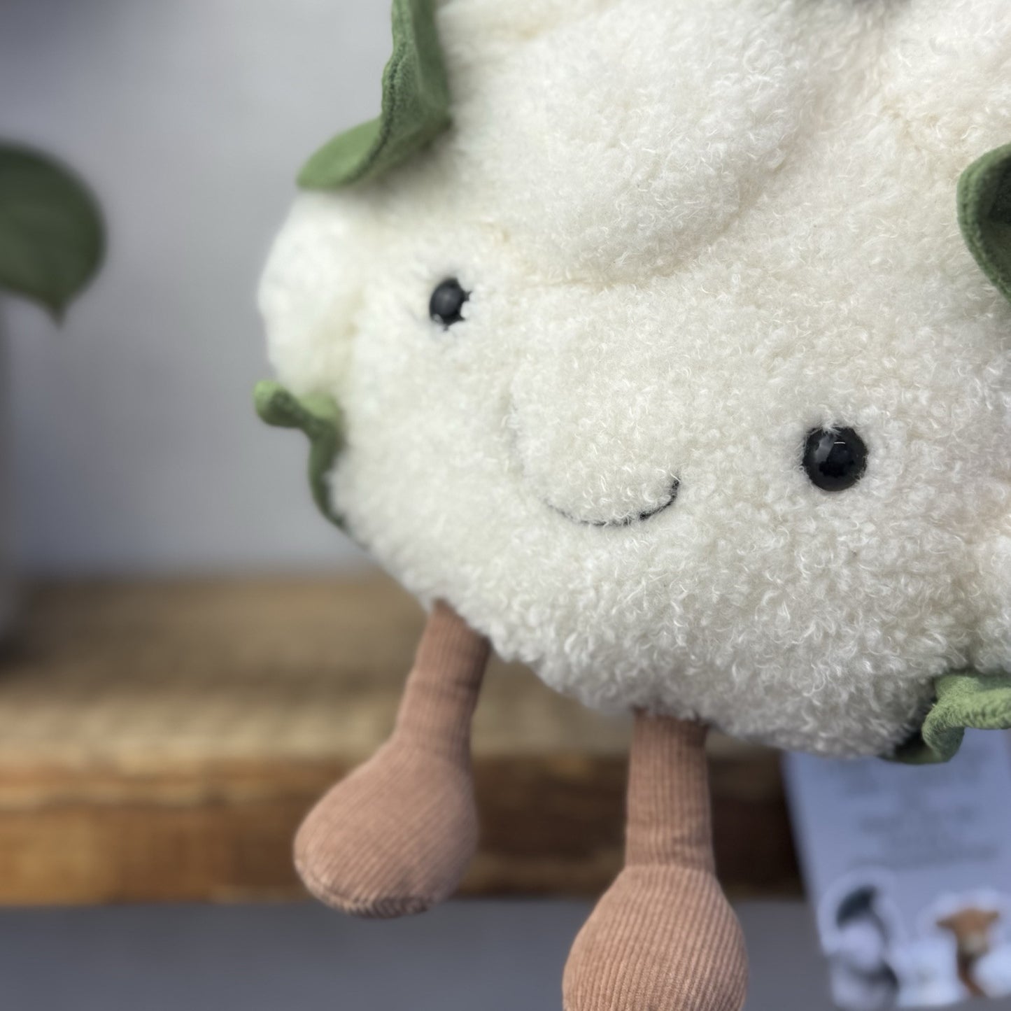 Jellycat Amuseable Cauliflower Soft Toy Plush - Retired Veg Collectible 7”