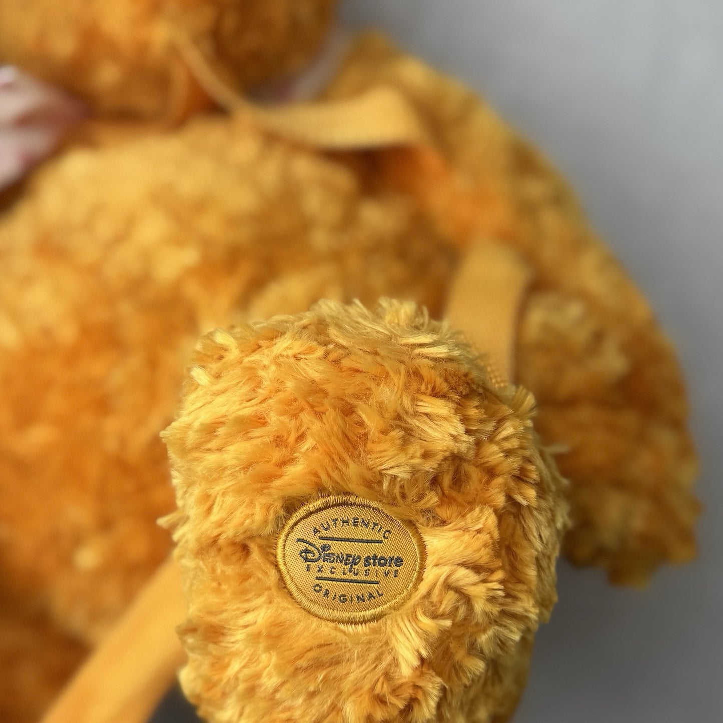 Disney Store The Muppets Show - Fozzie Bear Backpack Plush Bag Collectible