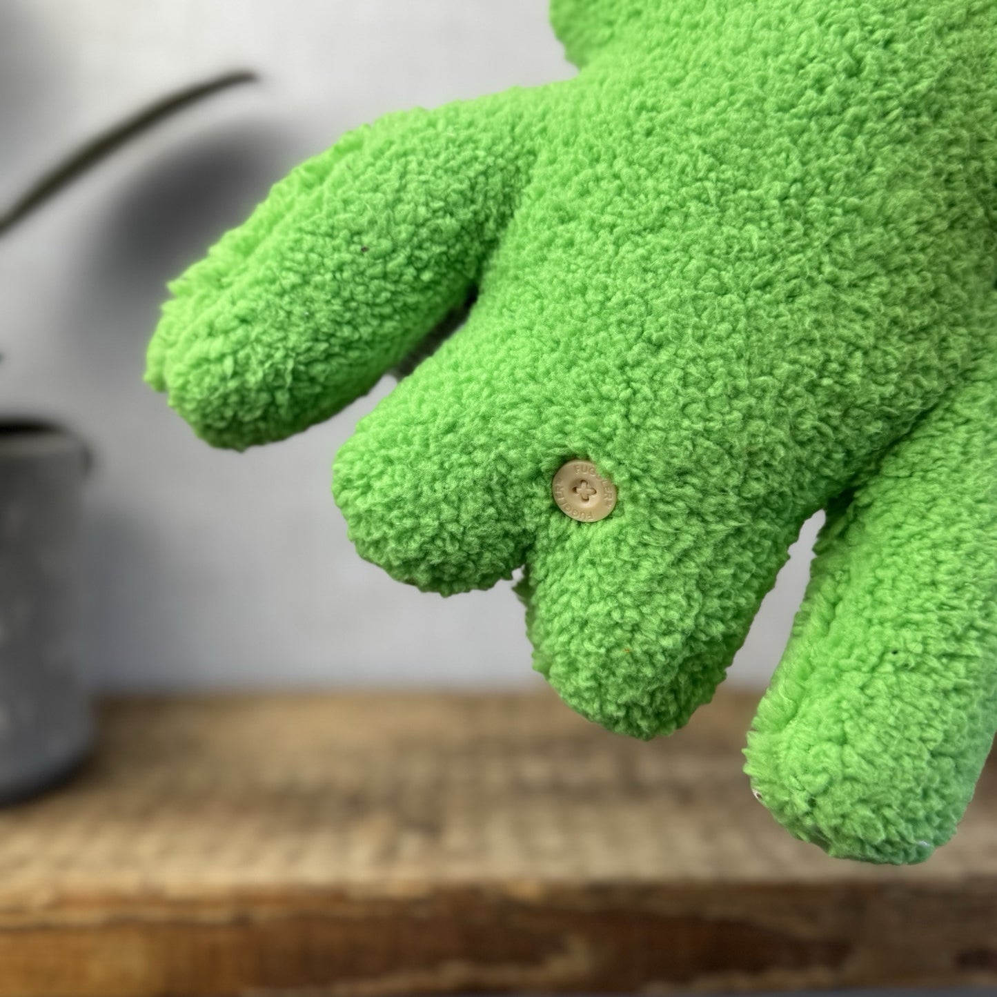 Fuggler Snuggler Edition - Squidge Green Funny Ugly Monster Bright Green Soft