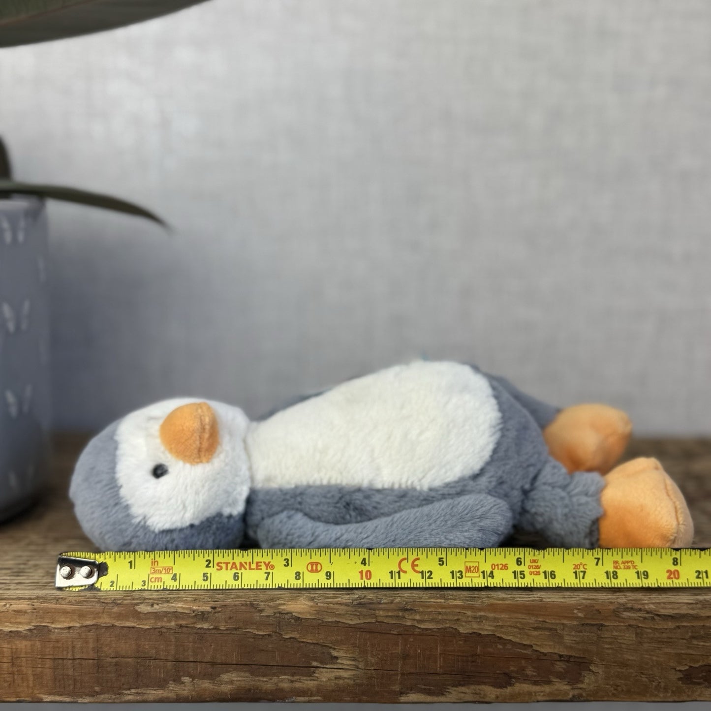 Jellycat Small Bashful Penguin - Grey Small Penguin With Tags Retired Beanie 8"