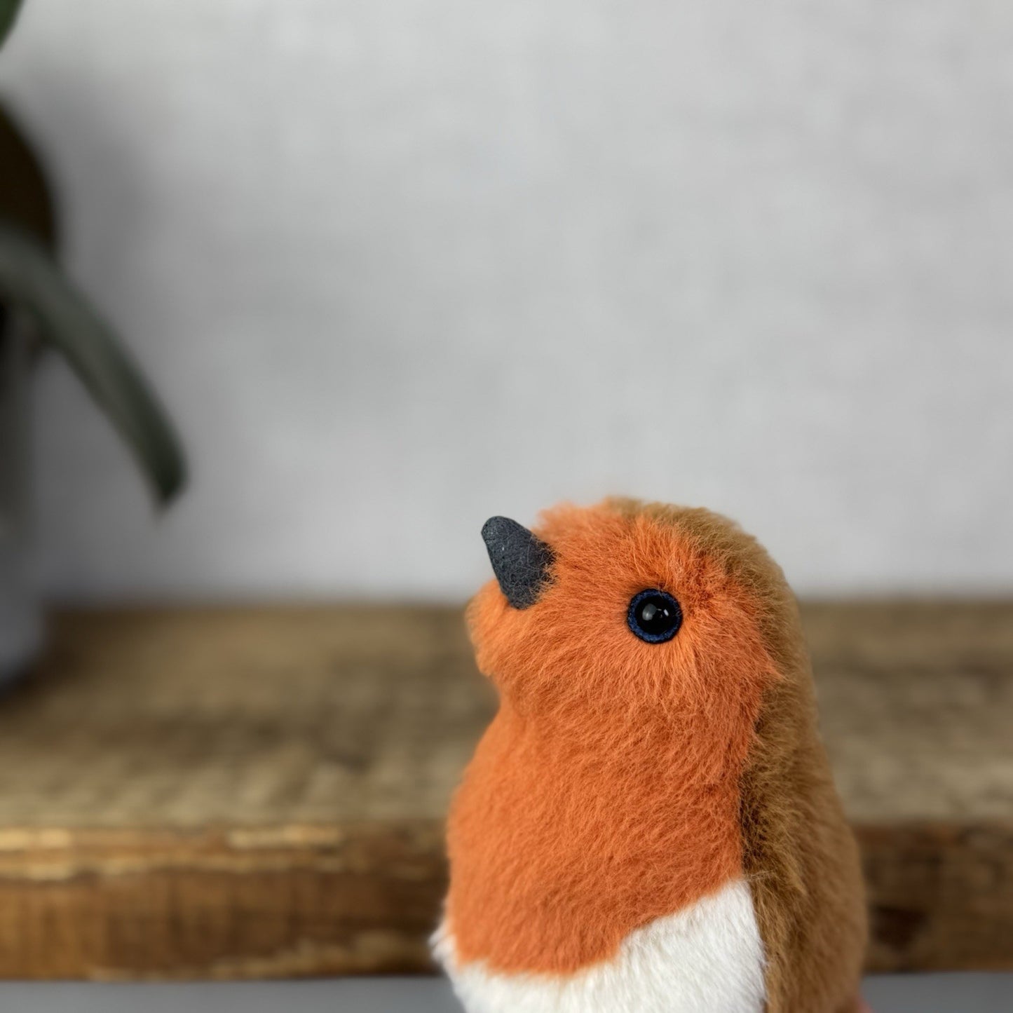 Jellycat Birdling Robin - Bird Pocket Pal Beanie Fluffy Bird Soft Toy Retired 4"