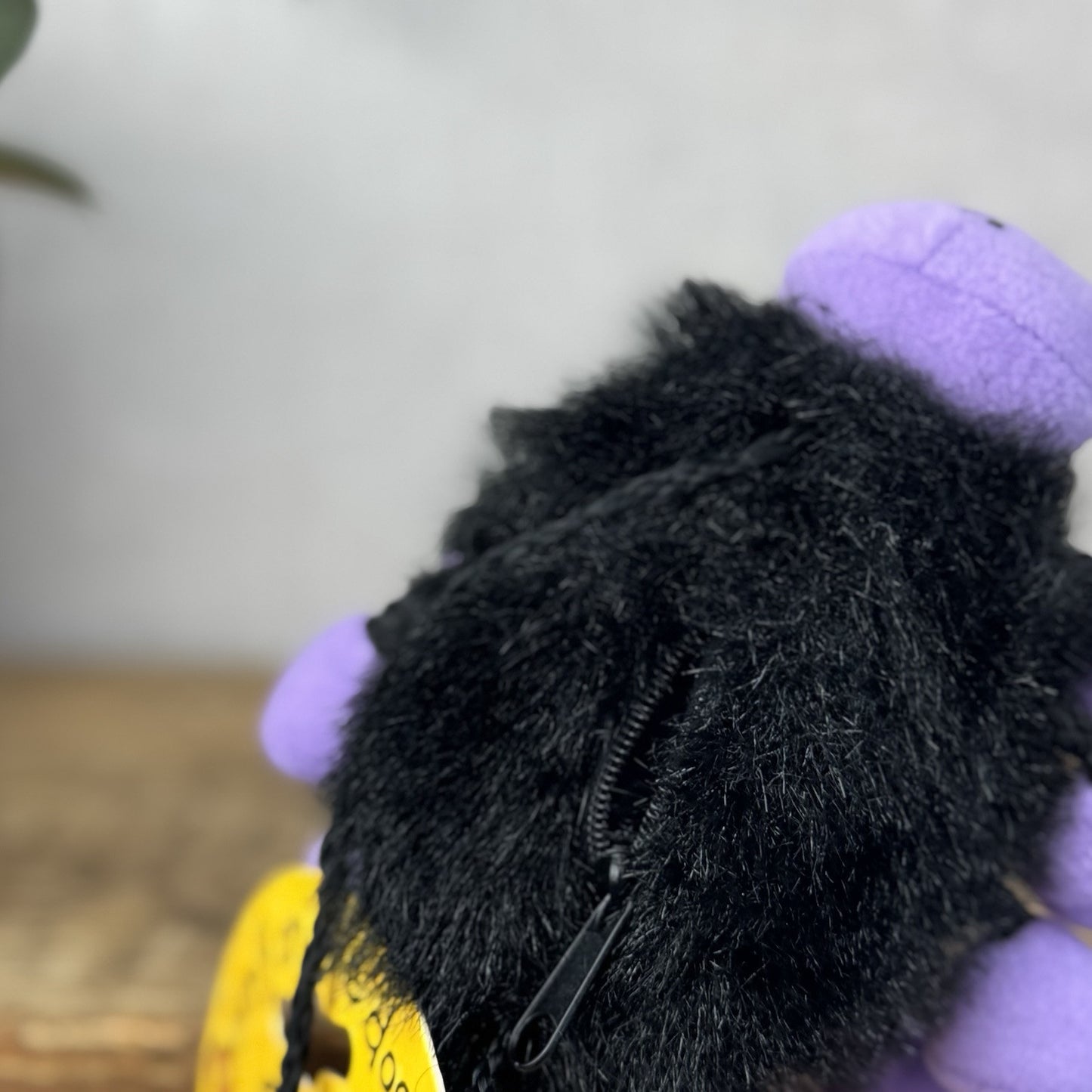 Bang On The Door Spider Purse - Y2K Groovy Chick Fluffy Spider Mini Pouch Bag 5”
