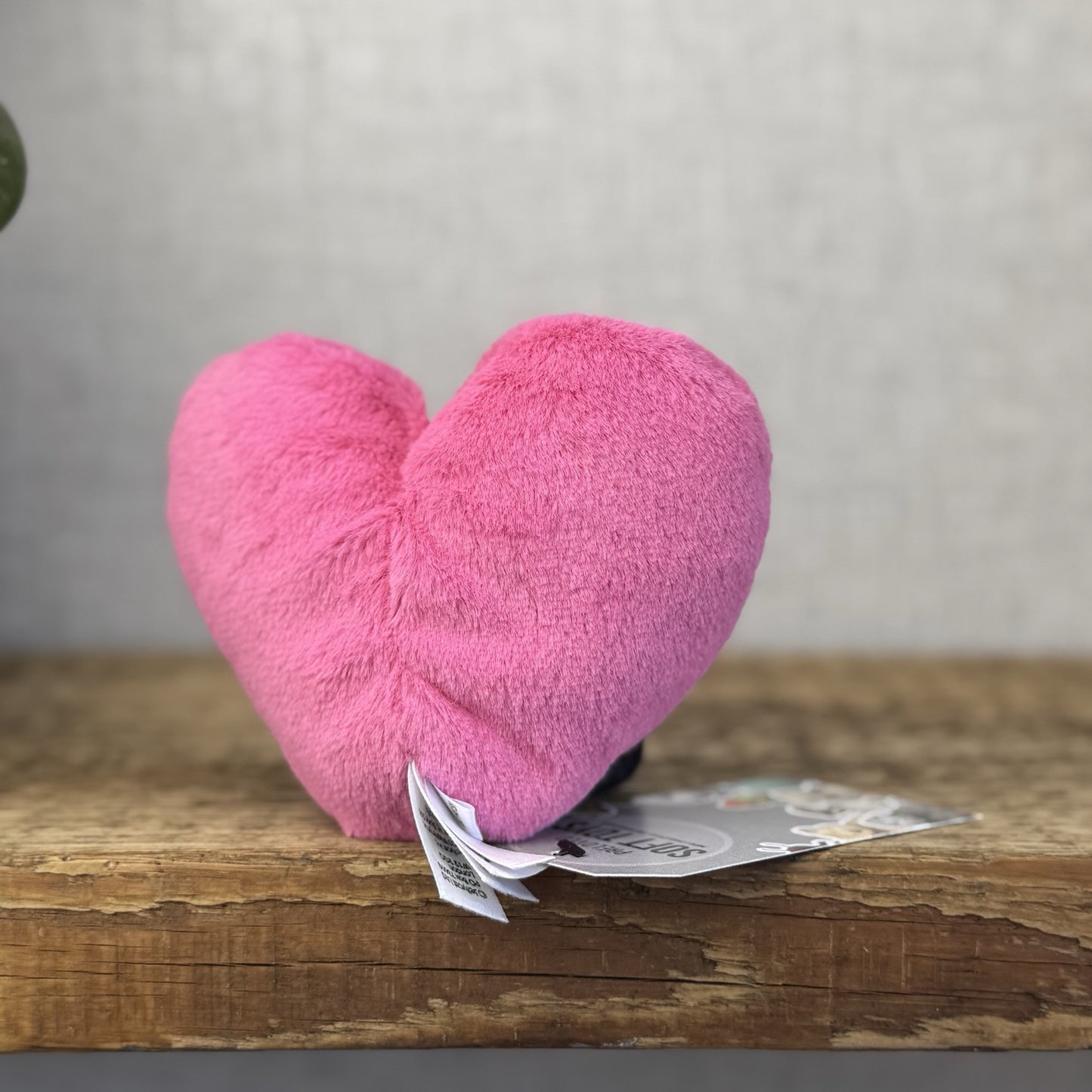 Jellycat Amuseable Pink Heart - Small Heart Jellycat - Jellycat Heart - Small 4”