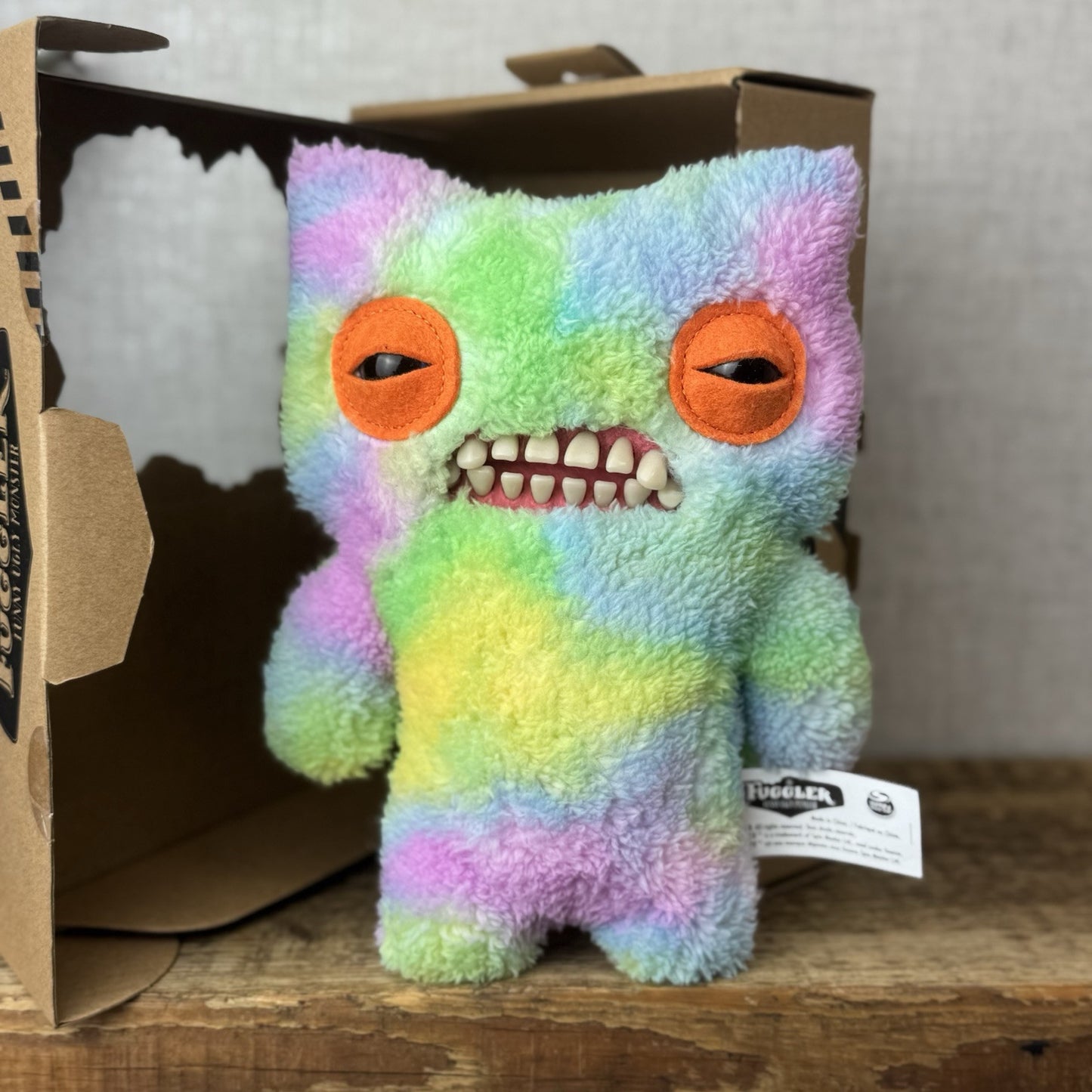 Fuggler Laboratory Misfits - Munch Munch Mix Dye Snuggler Rare Soft With Box