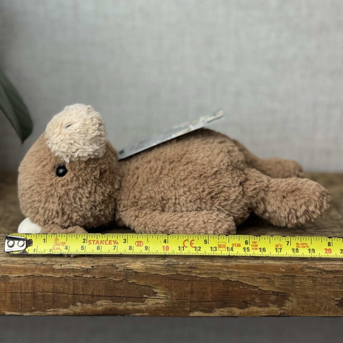 Jellycat Tumbletuft Cow - Small Brown Highland Cow Beanie Soft Toy Retired 8”