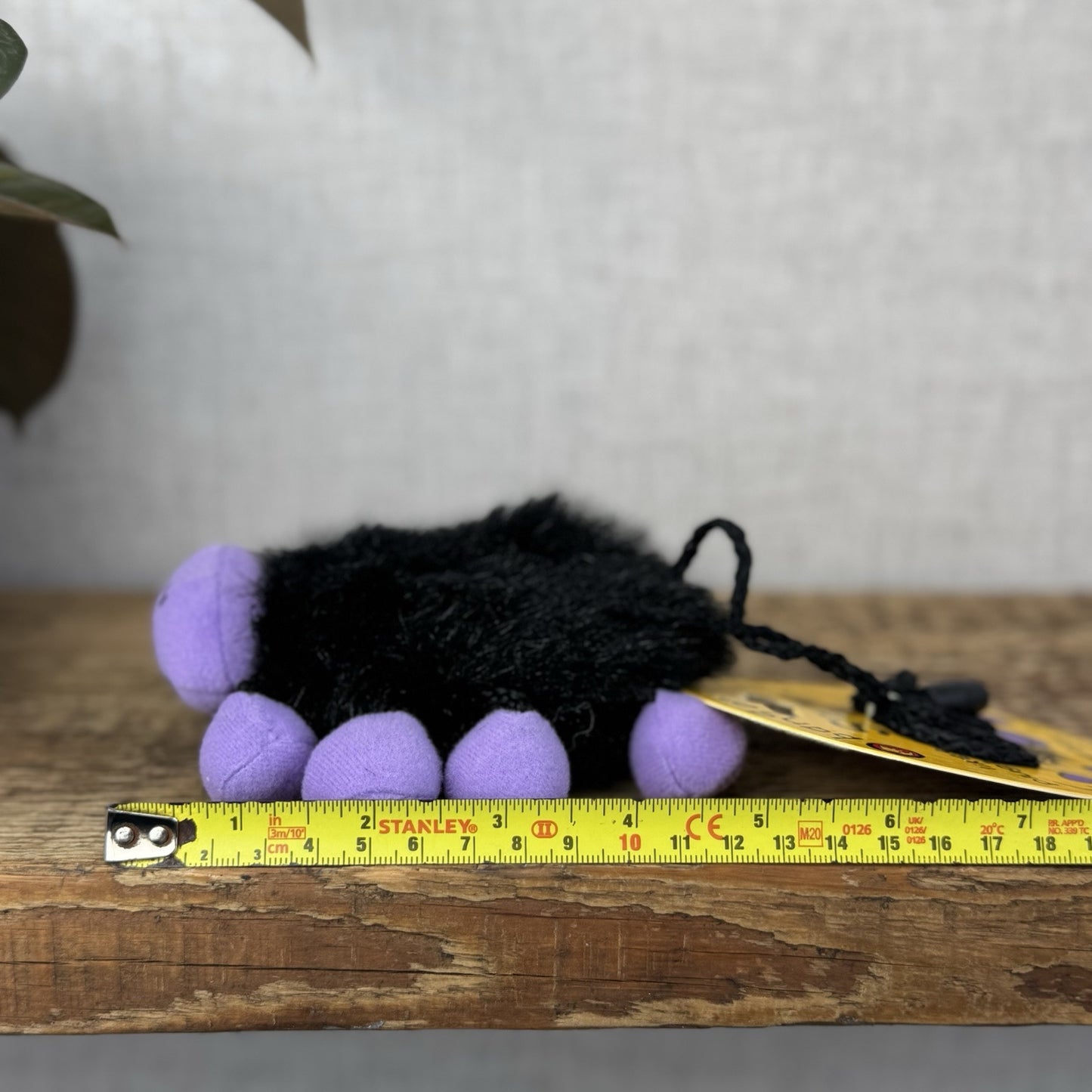 Bang On The Door Spider Purse - Y2K Groovy Chick Fluffy Spider Mini Pouch Bag 5”