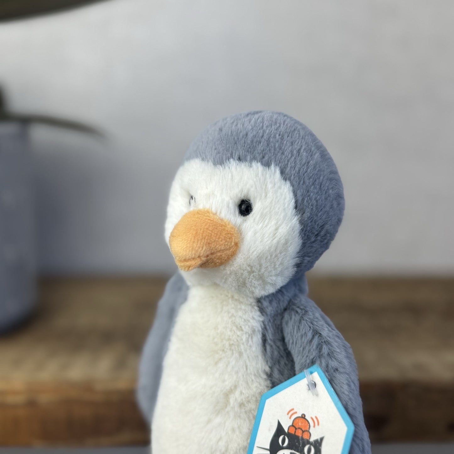 Jellycat Small Bashful Penguin - Grey Small Penguin With Tags Retired Beanie 8"