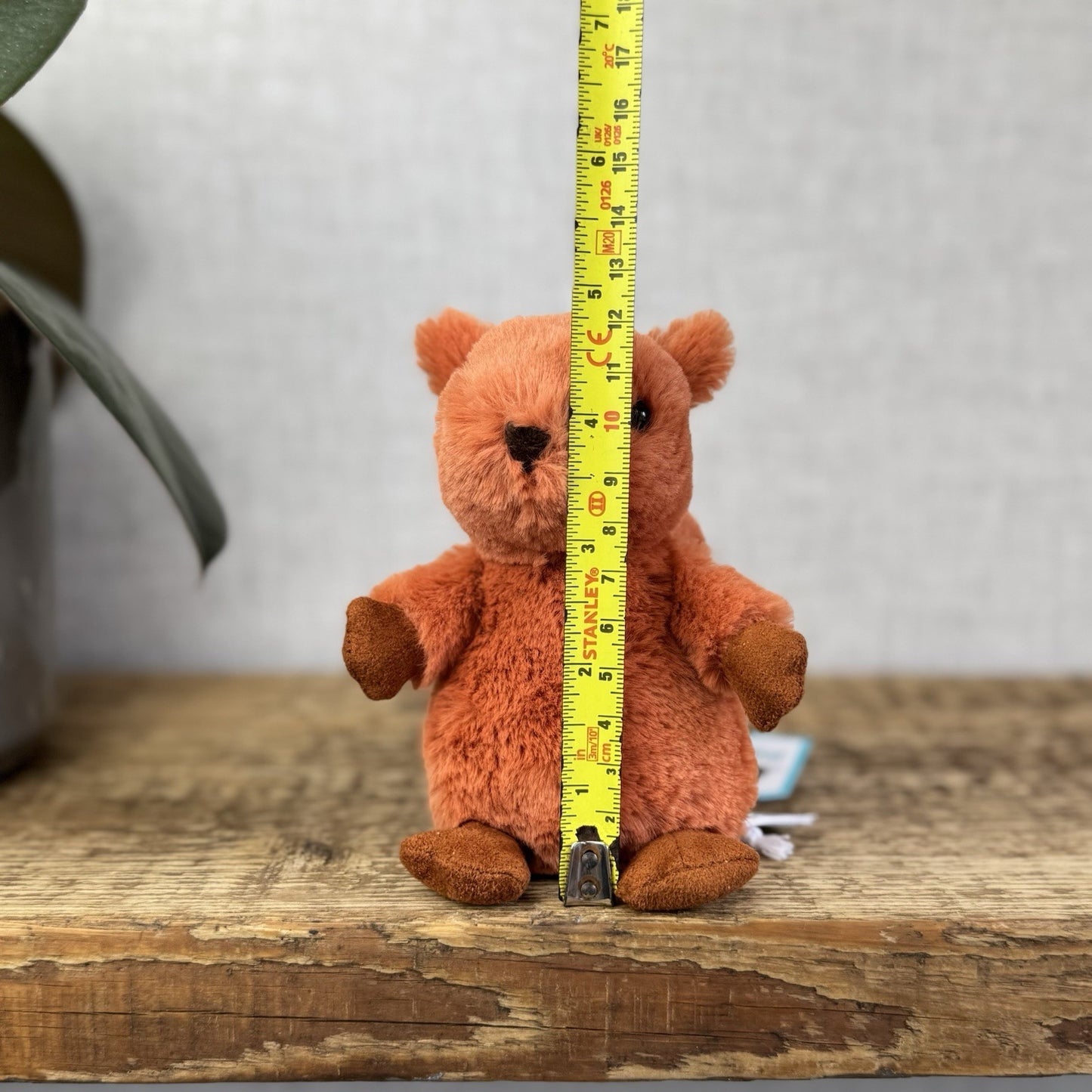 Jellycat Nippit Squirrel - Tiny Red Soft Beanie Squirrel Toy Plush - New Tags 5”