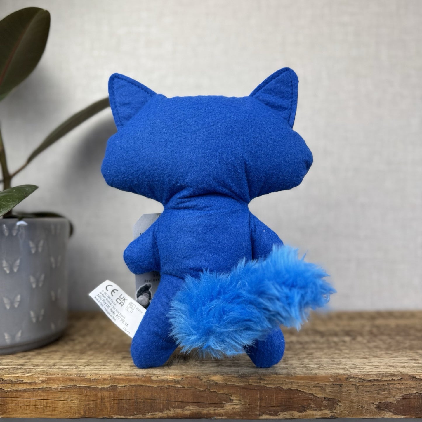 Fuggler Funny Ugly Monster Suspicious Fox - Blue Suspicious Fox Blue Fluffy Tail