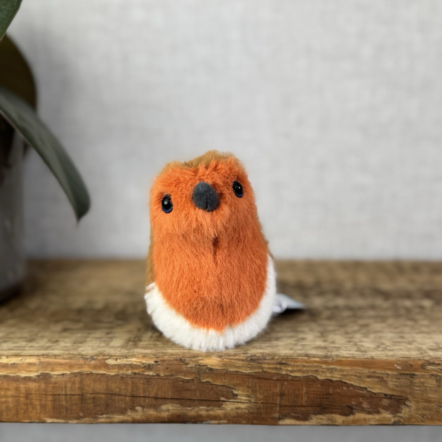 Jellycat Birdling Robin - Bird Pocket Pal Beanie Fluffy Bird Soft Toy Retired 4"