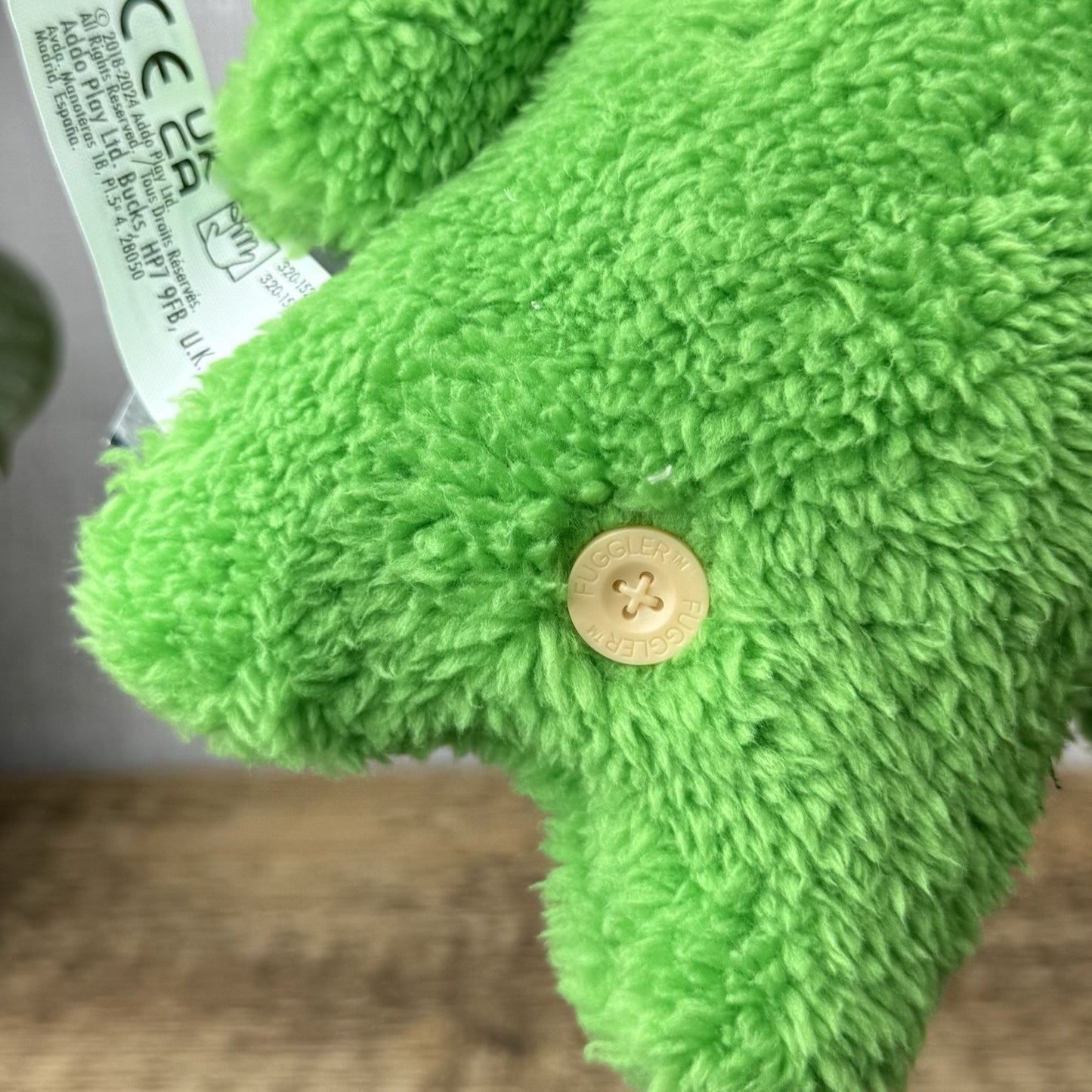 Fuggler Funny Ugly Monster Snuggler Edition - Munch Much Green Fugg Rare Soft