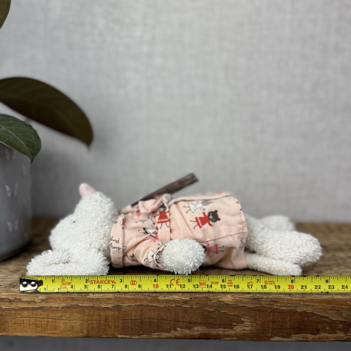 Jellycat Bedtime Mouse In Dressing Gown - Small Jellycat Mice In Pjs - Small 8”