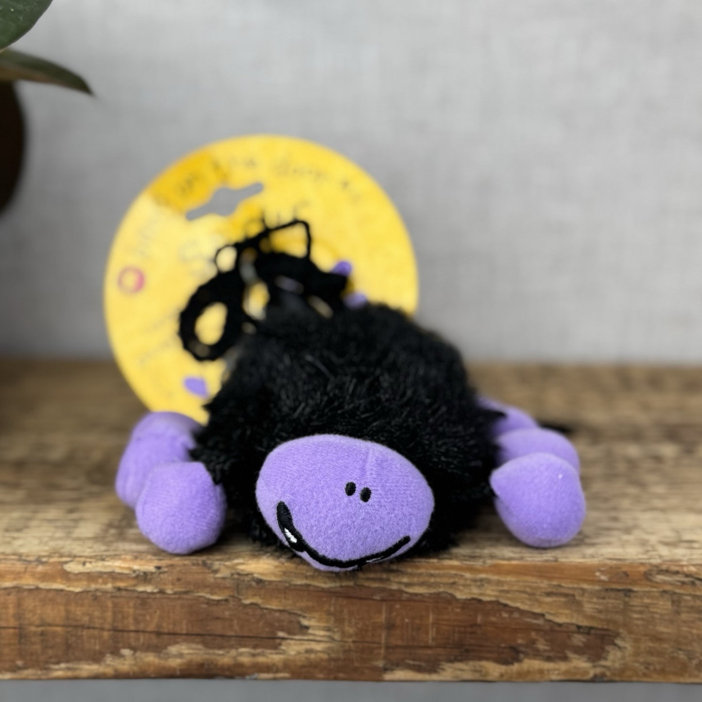 Bang On The Door Spider Purse - Y2K Groovy Chick Fluffy Spider Mini Pouch Bag 5”