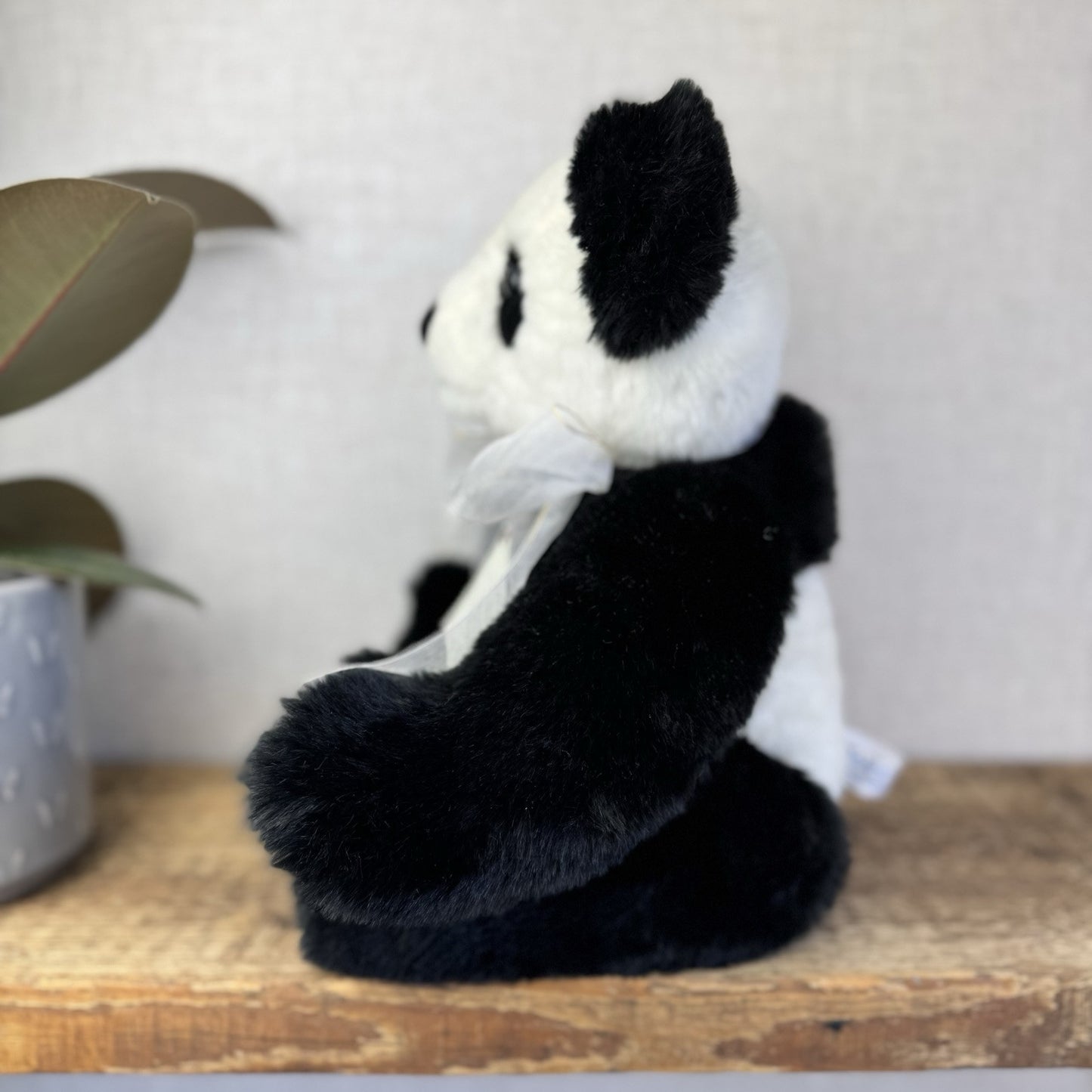 Deans Rag Book Bear Panda Limited Edition Sugarplum Panda Bear Super Soft 11”