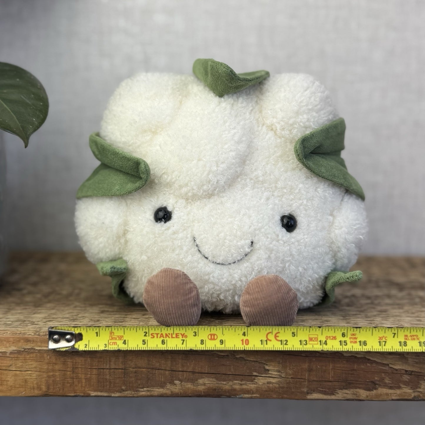 Jellycat Amuseable Cauliflower Soft Toy Plush - Retired Veg Collectible 7”