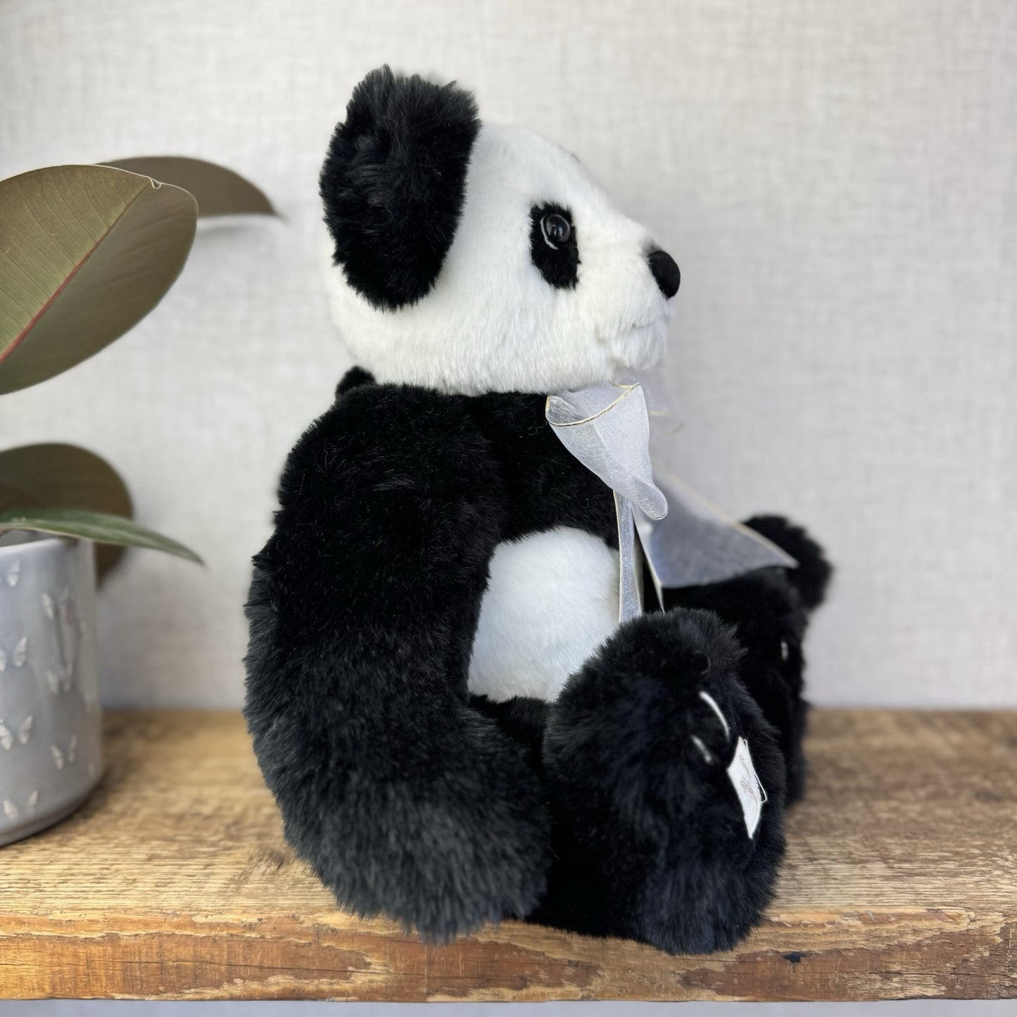 Deans Rag Book Bear Panda Limited Edition Sugarplum Panda Bear Super Soft 11”
