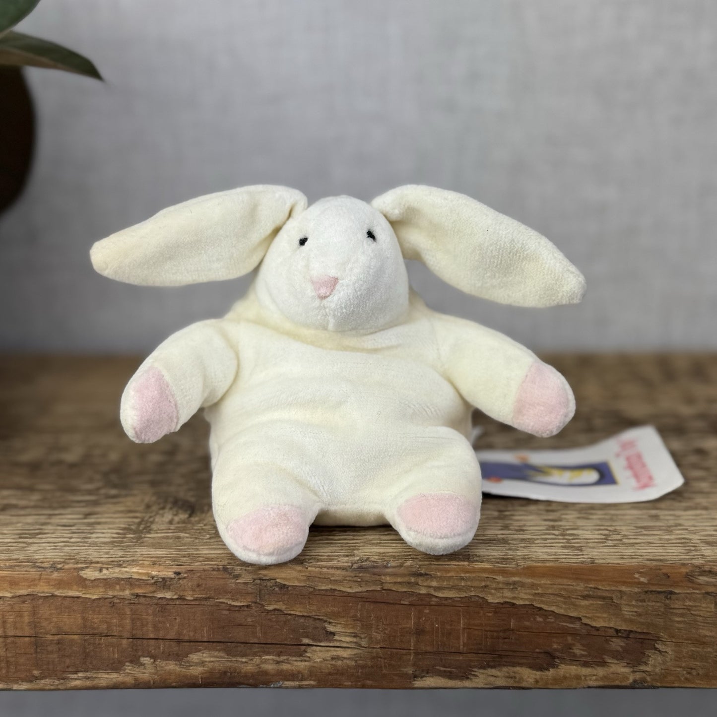 Manhattan Toy Company - Paulina Pudgie Bunny Rabbit - With tags (Old Jellycat)