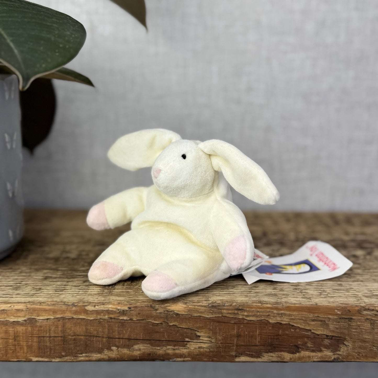 Manhattan Toy Company - Paulina Pudgie Bunny Rabbit - With tags (Old Jellycat)