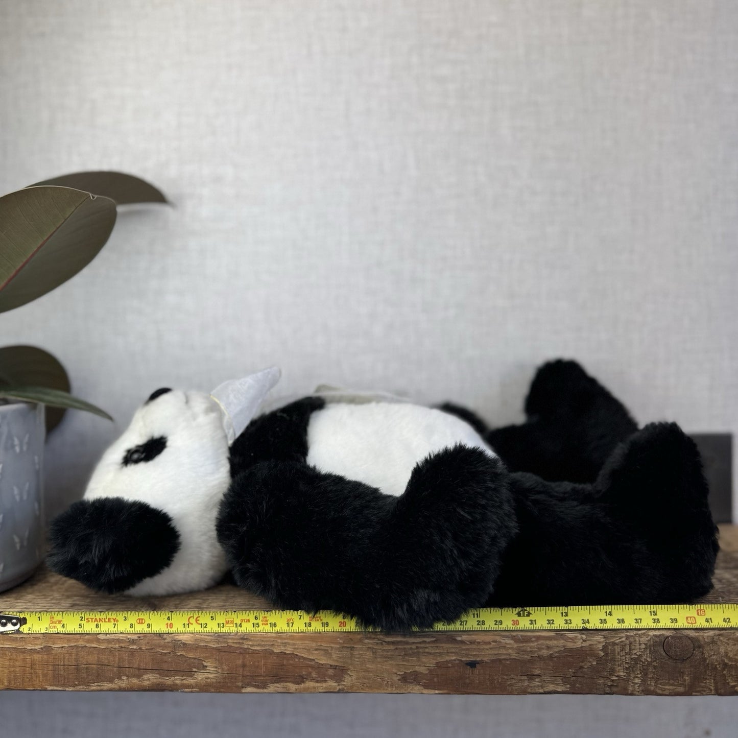 Deans Rag Book Bear Panda Limited Edition Sugarplum Panda Bear Super Soft 11”
