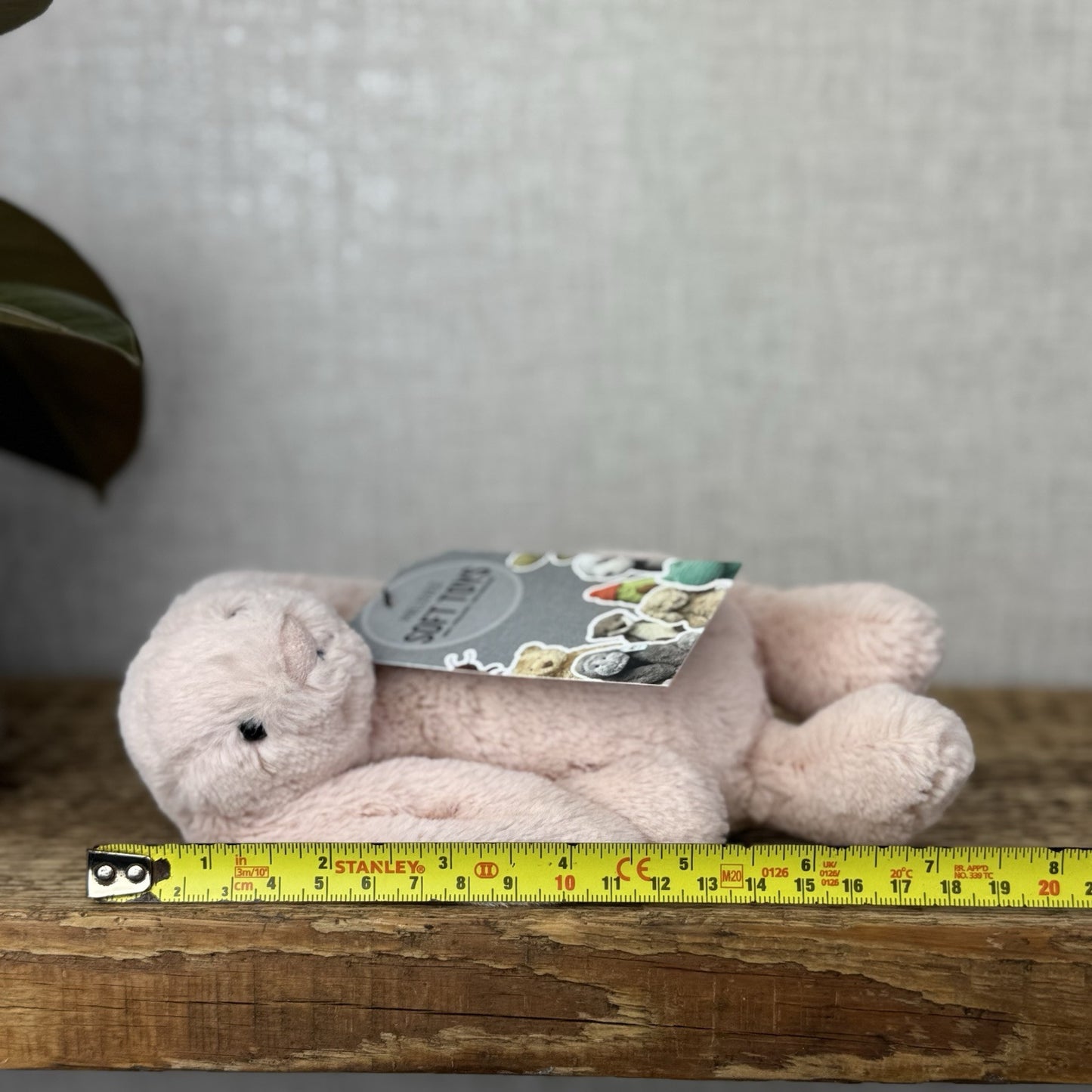 Jellycat Small Bashful Blush Bunny - Soft Pink Bunny Rabbit Baby Blush 8” (2)