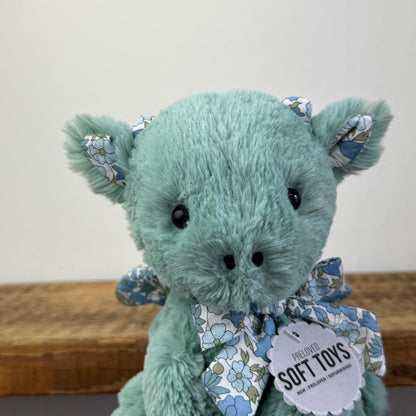Bespoke Blossom Dragon (starry eyed) Liberty print