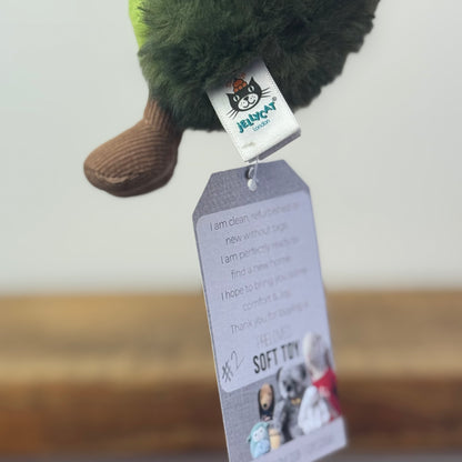 Jellycat Cozi Avocado - fuschia